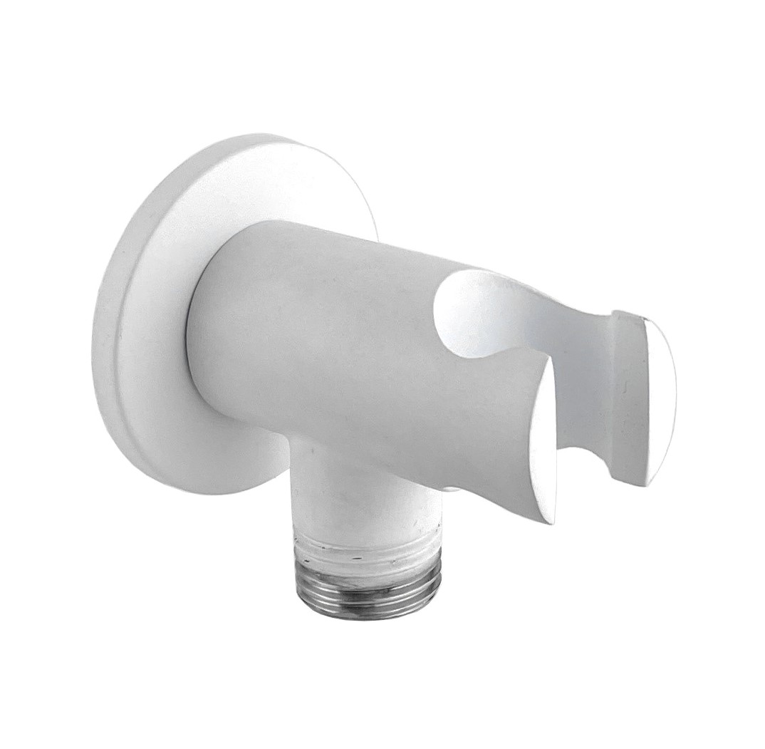 BD - White opsteek muuraansluiting Mat-Wit