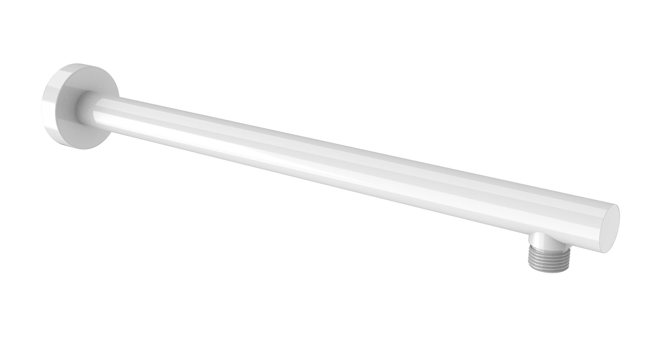 BD - White muurbeugel mat-wit 40 cm