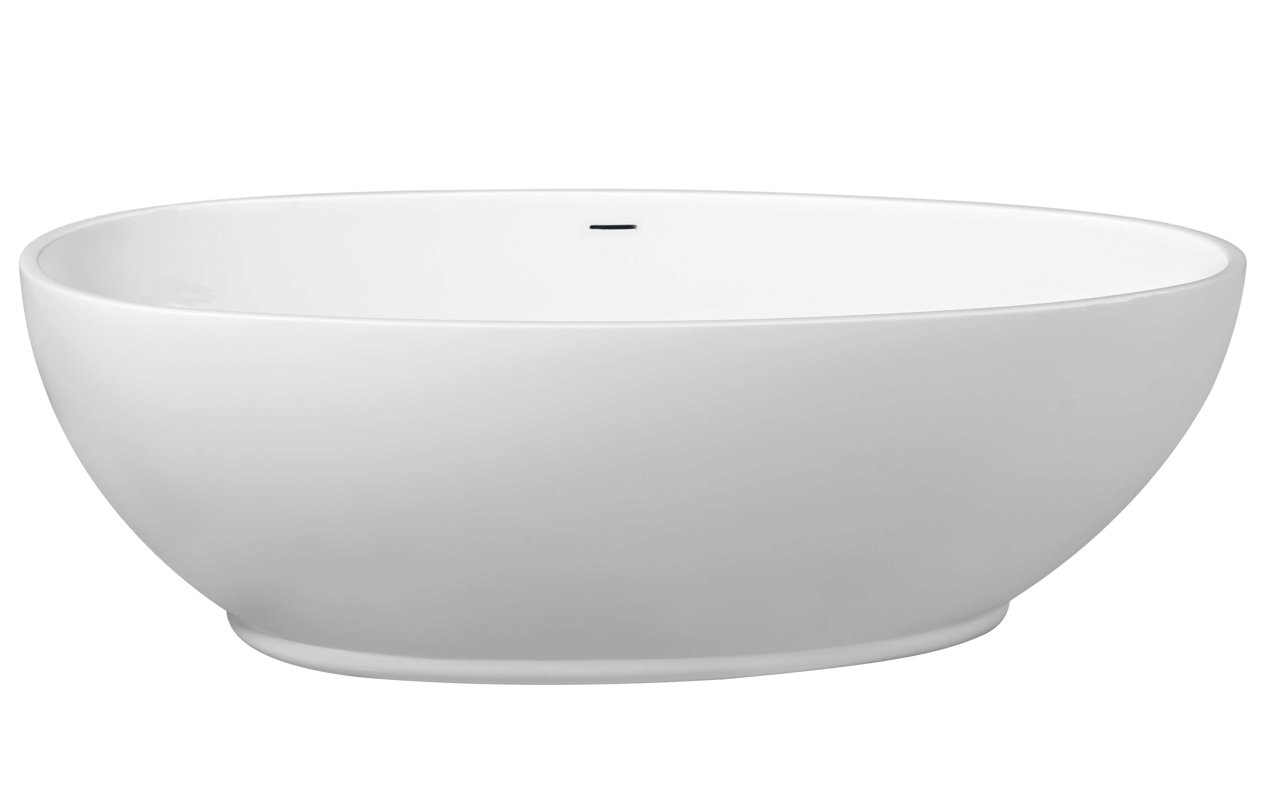 BD - Bomber Mat-Wit vrijstaand bad 180x90x58cm