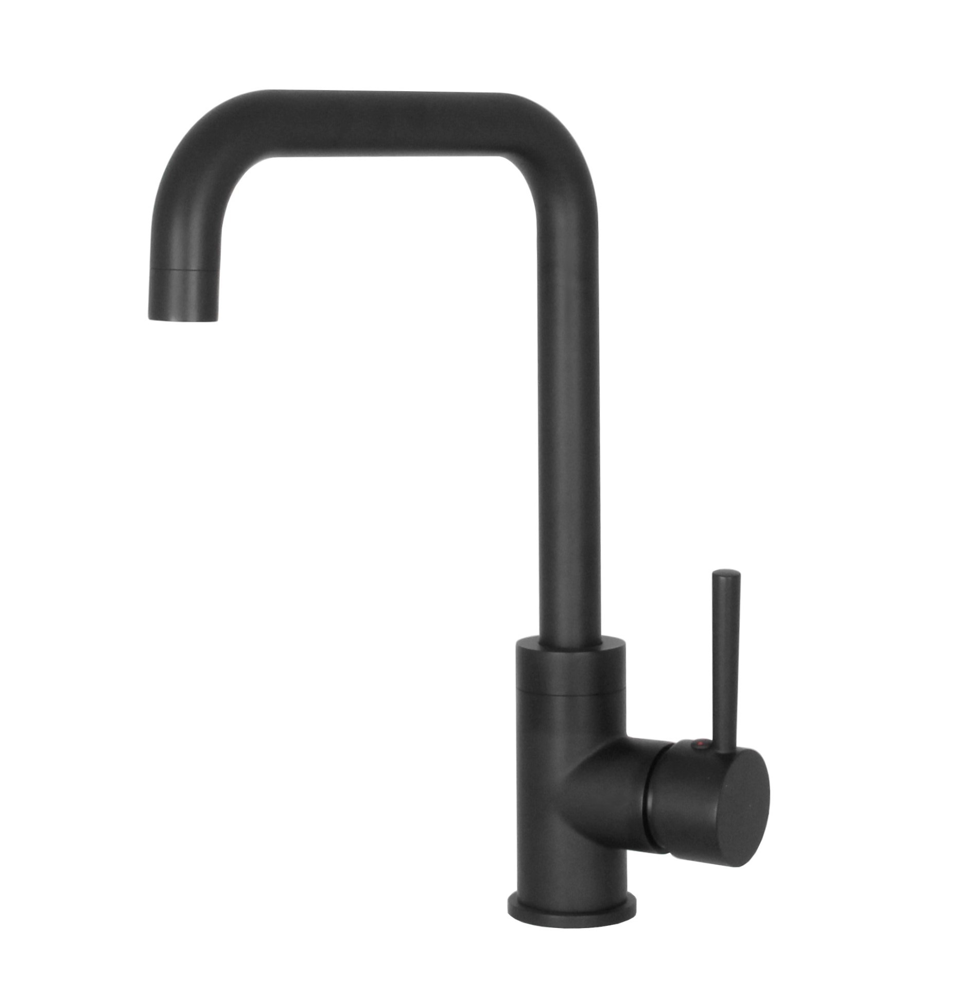 BD - Nero-Sort keukenmengkraan met drb.uitloop H=32 cm mat-zwart