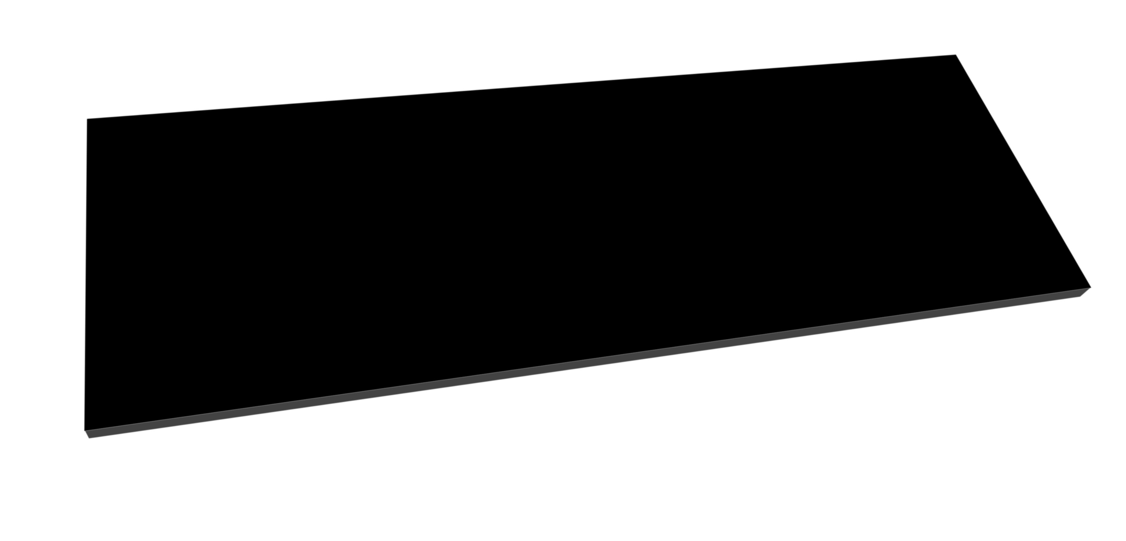 BD - meubelblad tbv. Beauty-120 Mat-zwart