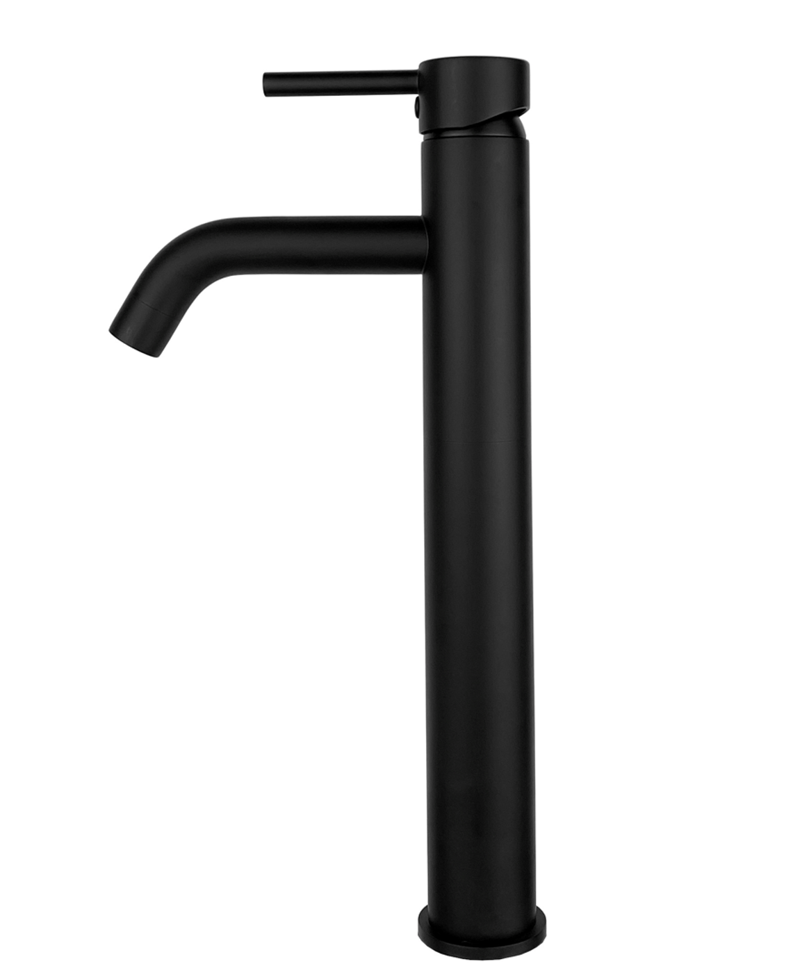BD - Nero-Mitaal hoge-wastafelkraan mat-zwart