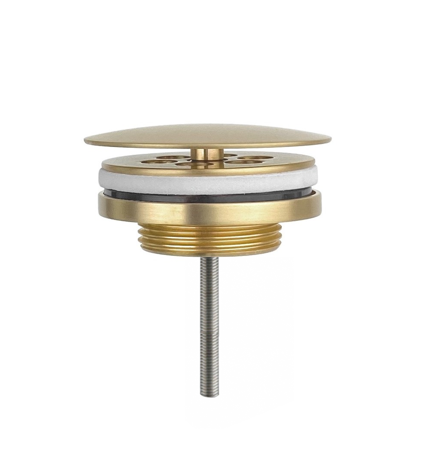 BD - Nancy low fontein afvoer plug 5/4 mat-goud