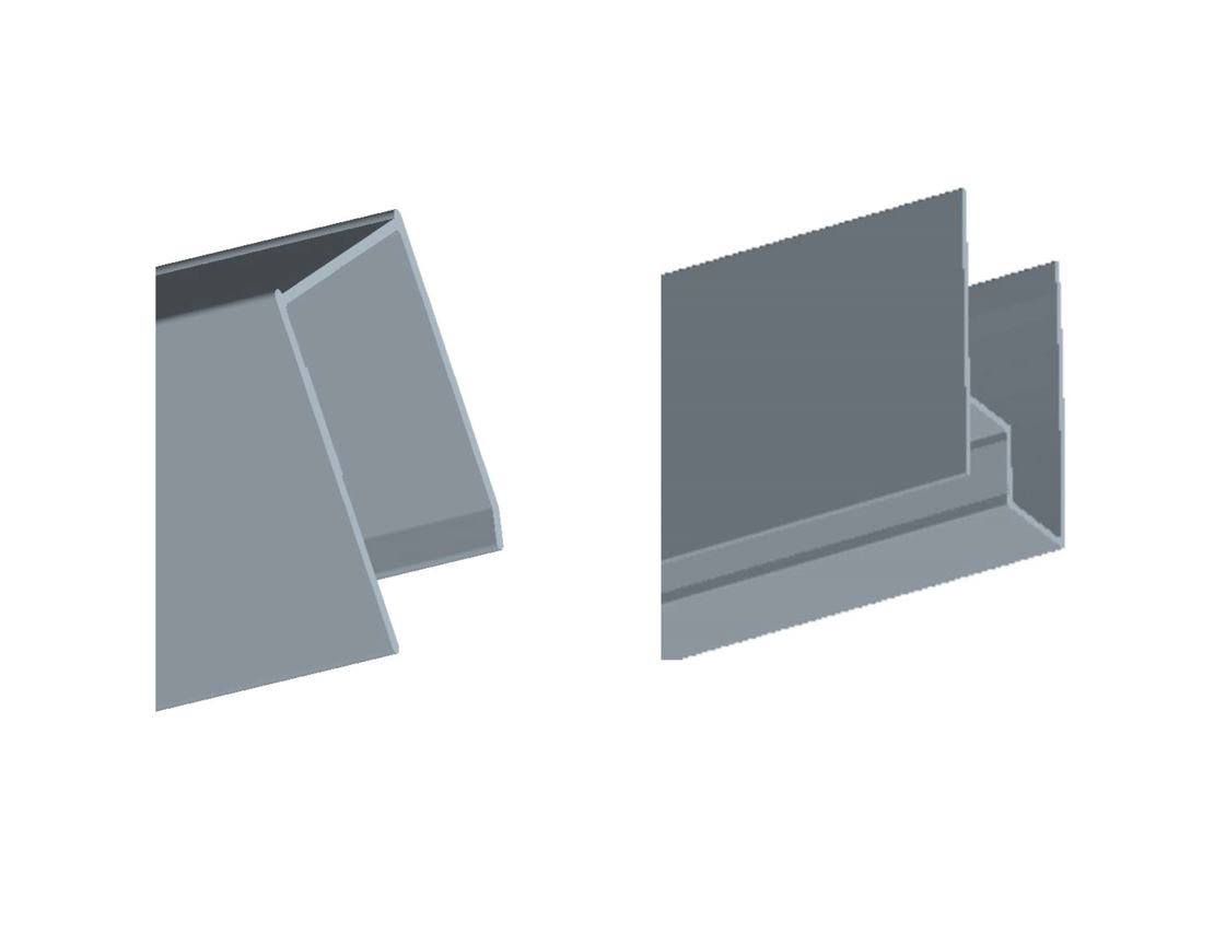 BD - Muurprofiel voor Project Douchecabine