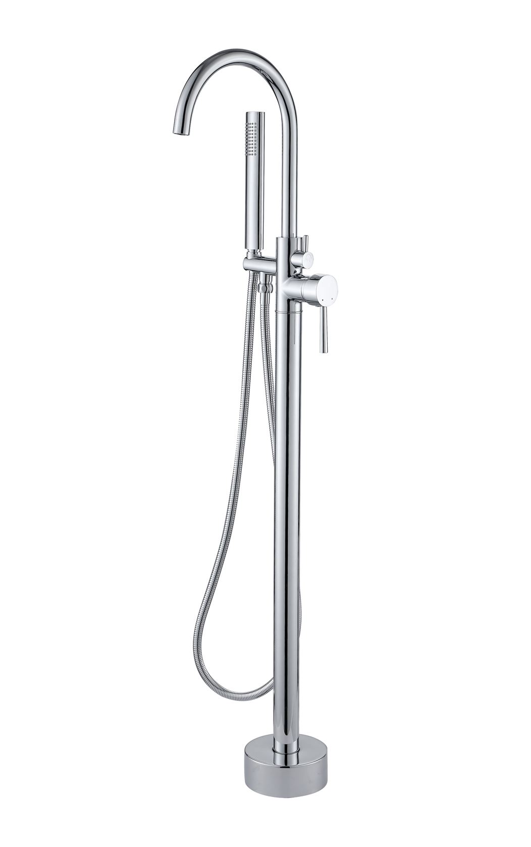 BD - Chrome Kraft vrijstaande badkraan H=112 cm