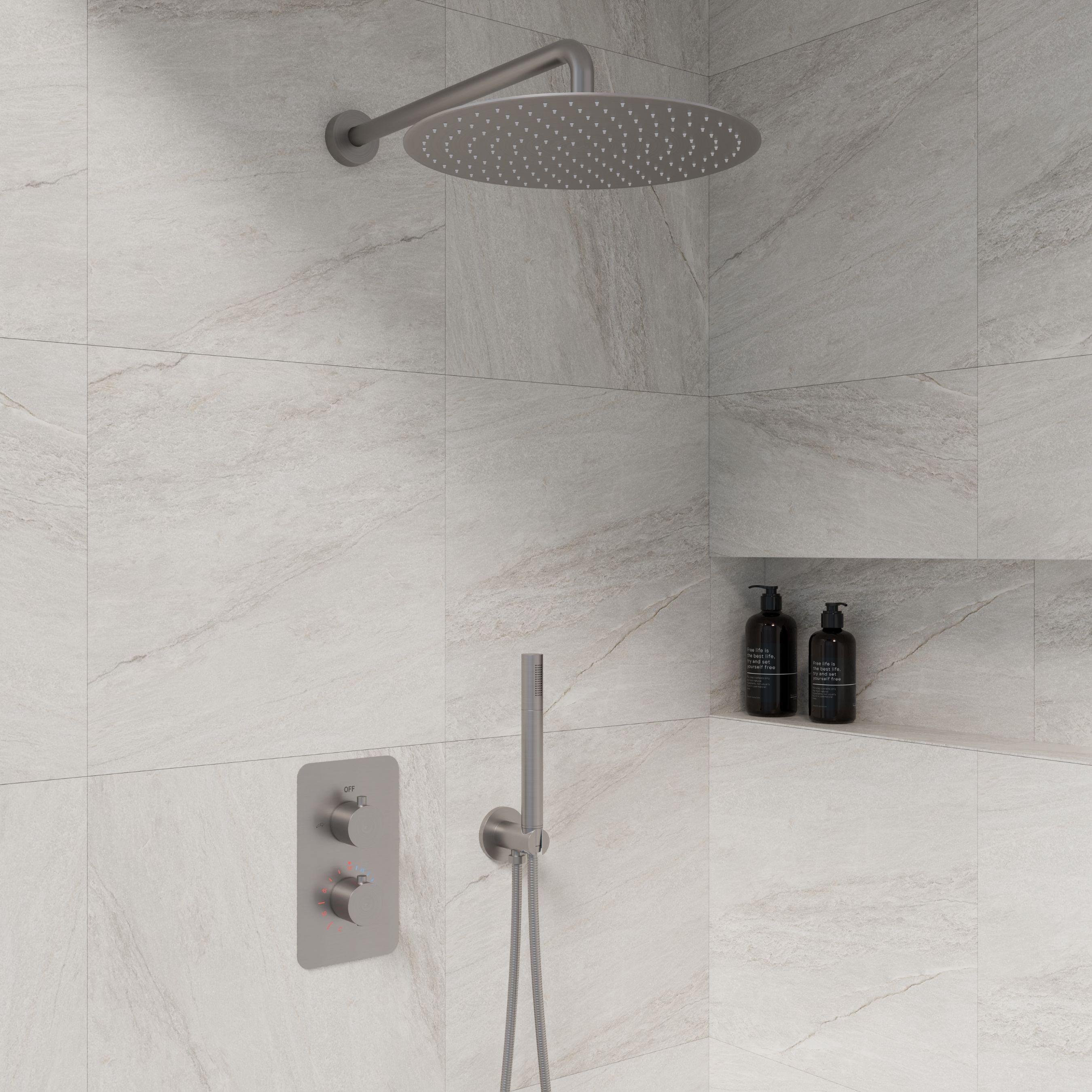 BD - One-Pack inbouw-regendoucheset Ore-Garand-M-300