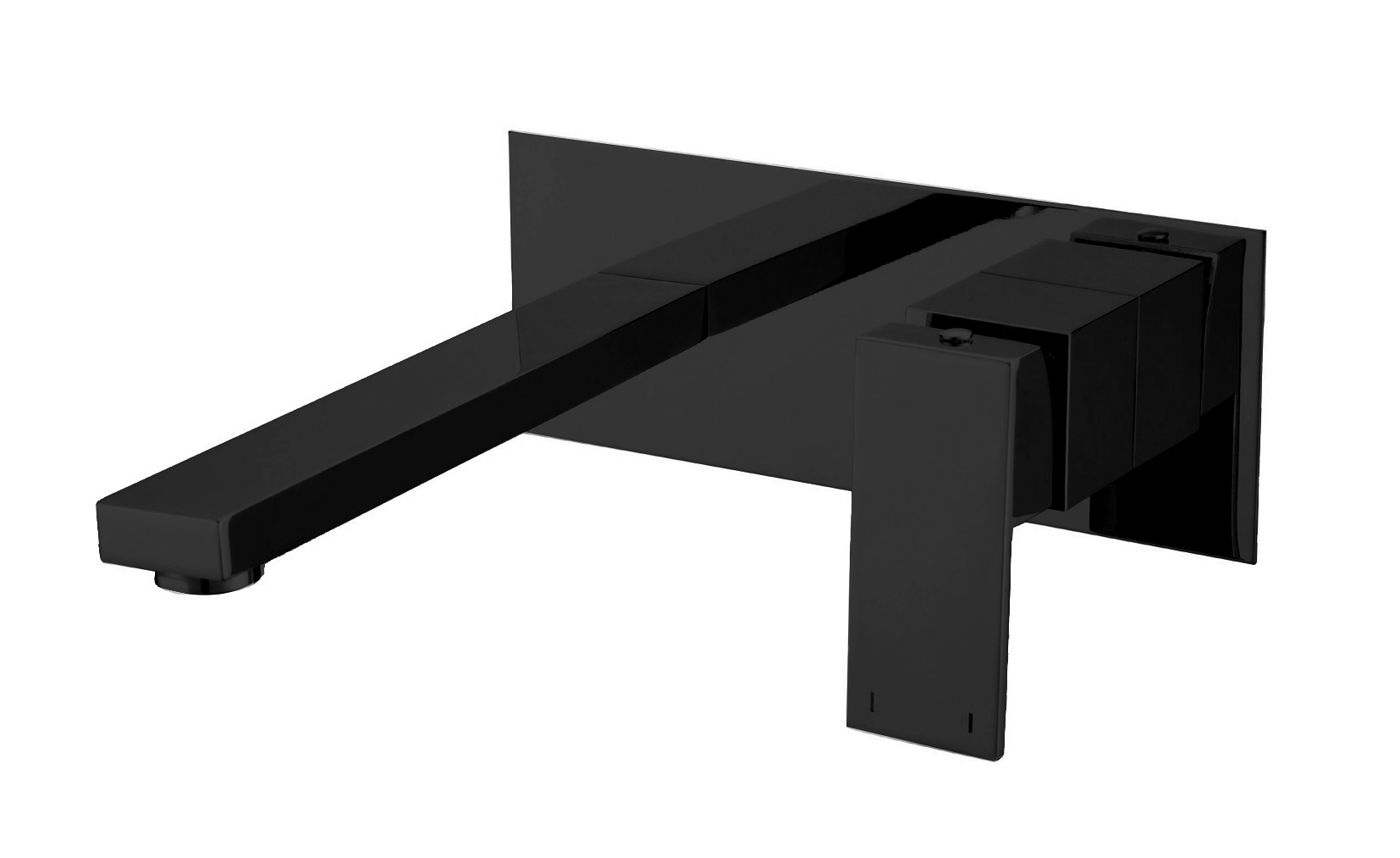 BD - Nero-Borno inbouw-wandmengkraan mat-zwart