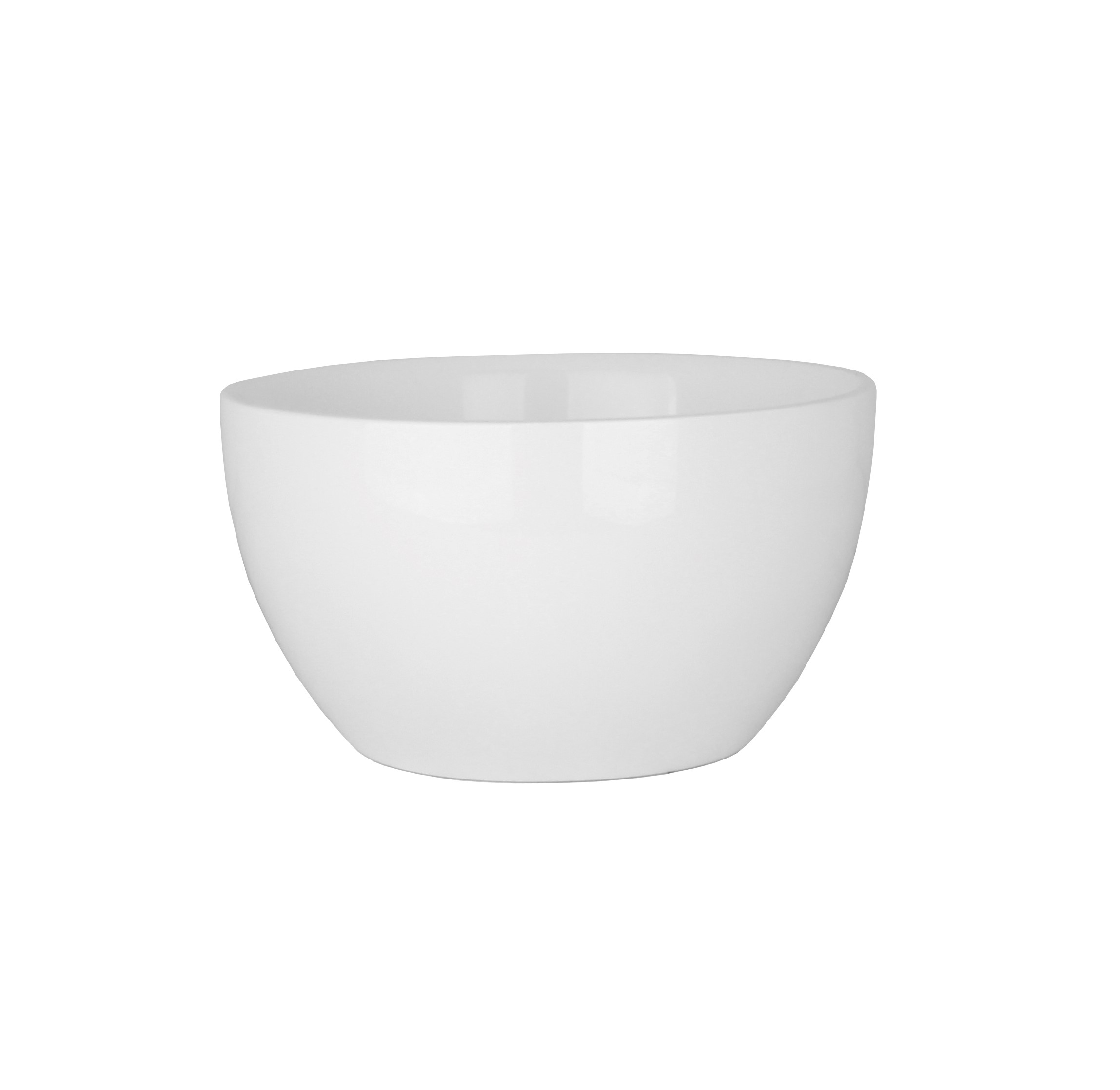 BD - Arezzo fontein opbouwkom Just-Solid Diameter  20 cm Glans-Wit