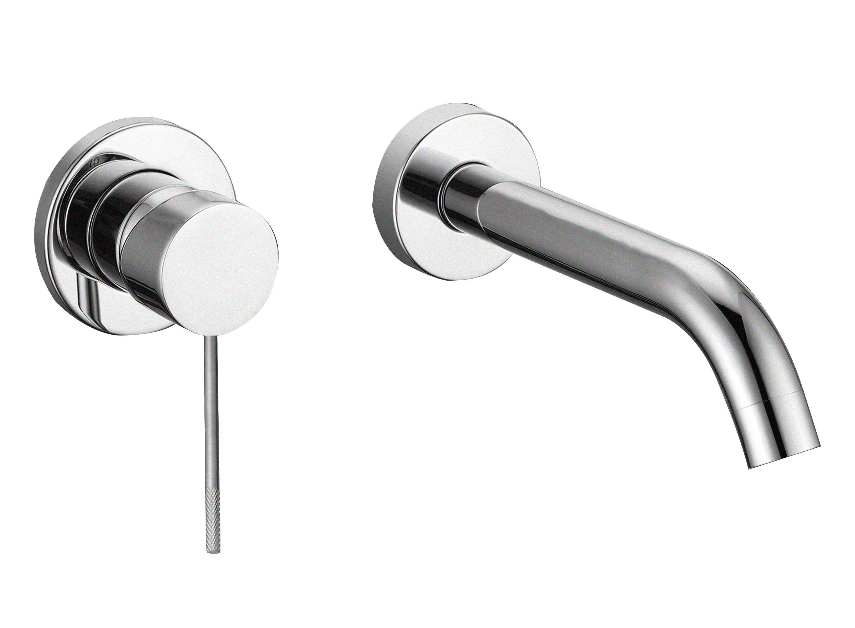 BD - Ore-Decorata inbouw-wandmengkraan uitl=20cm RVS-304