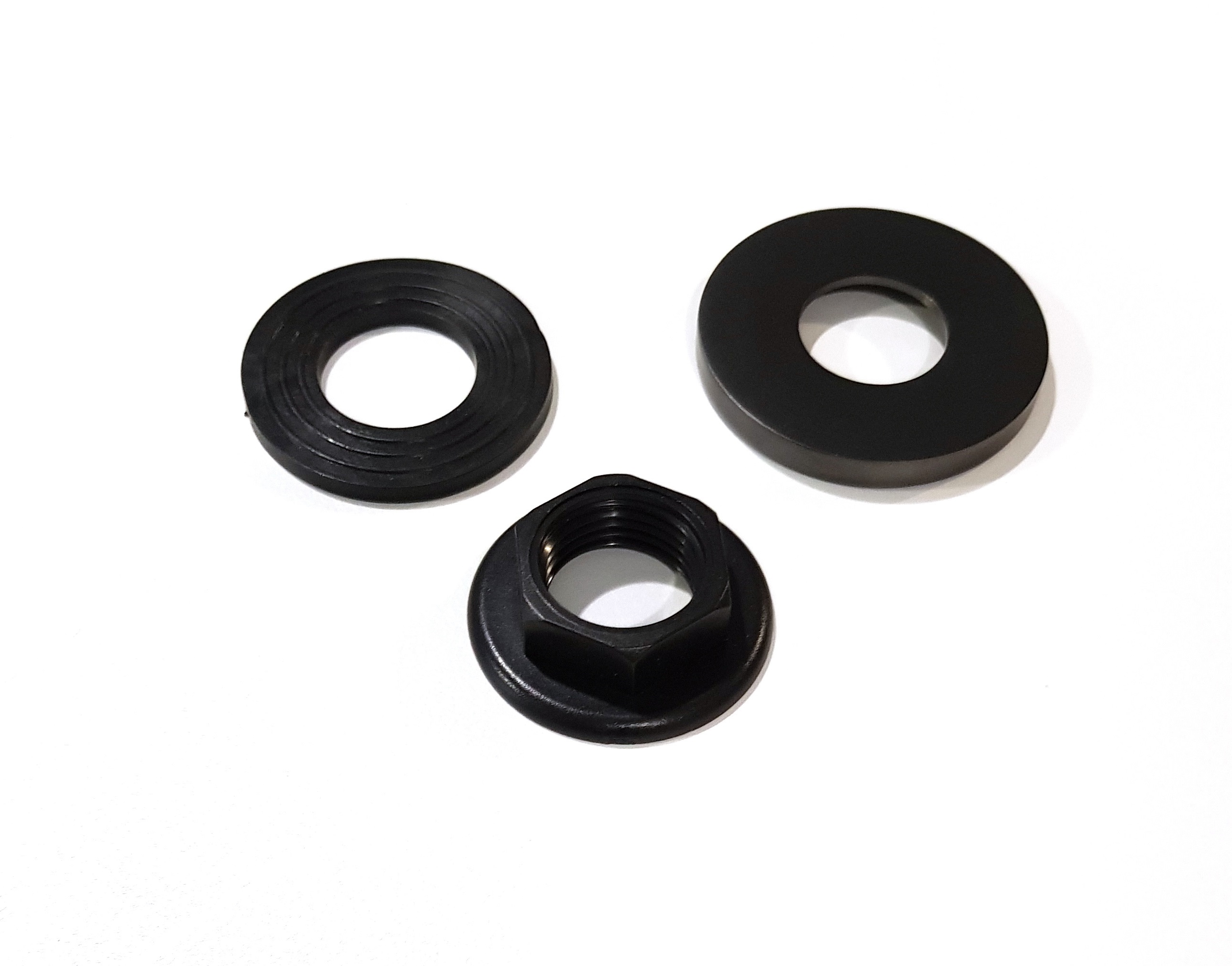 BD - rozet + wartel 1/2 tbv. fonteinkraan gunmetal