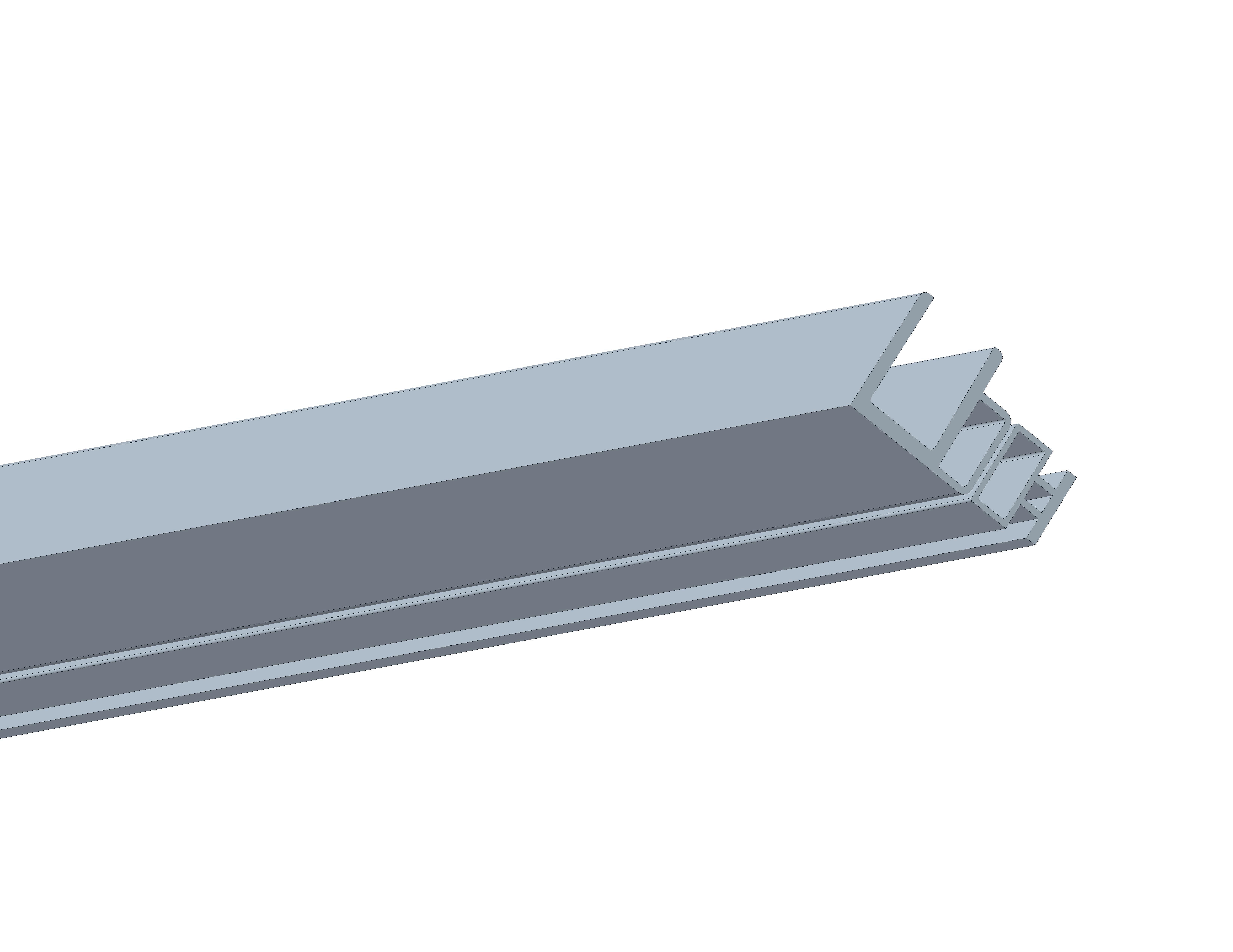 BD - magneetstrips set voor Baron Nisdeur
