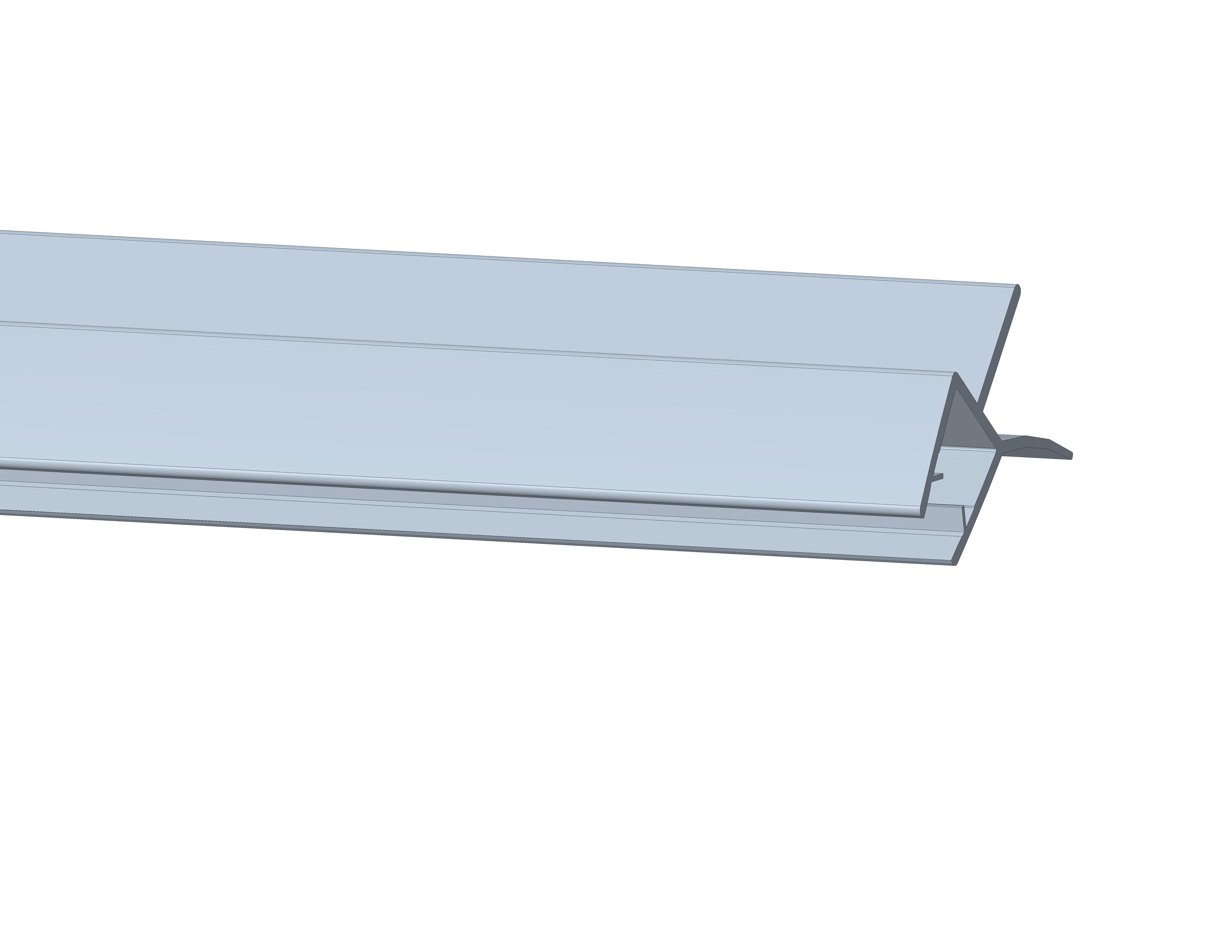 BD - afsluitstrip onderkant voor Baron Nisdeur nr: 04