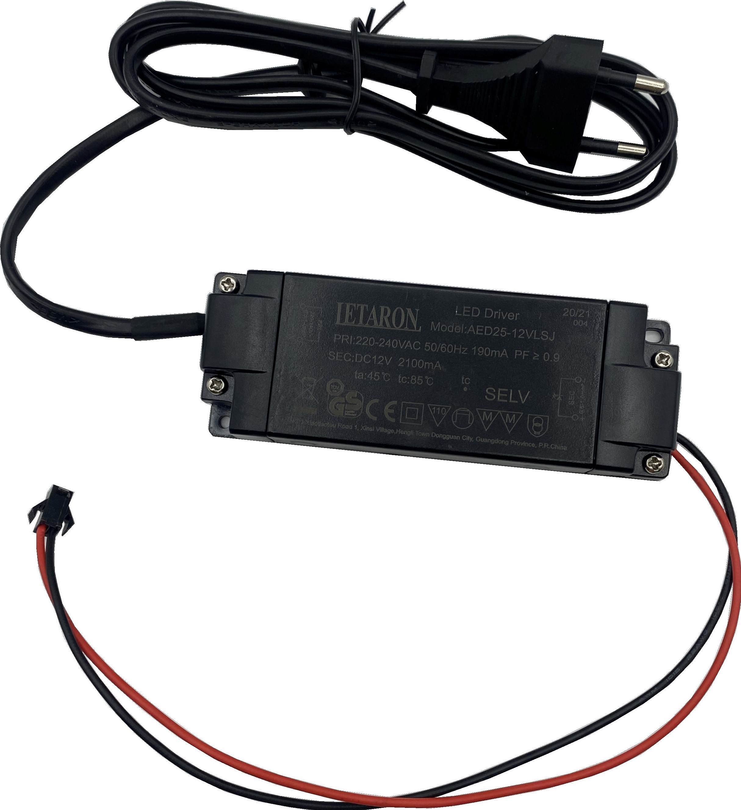 BD - Trafo 25W (ter-vervanging) tbv: diverse spiegels