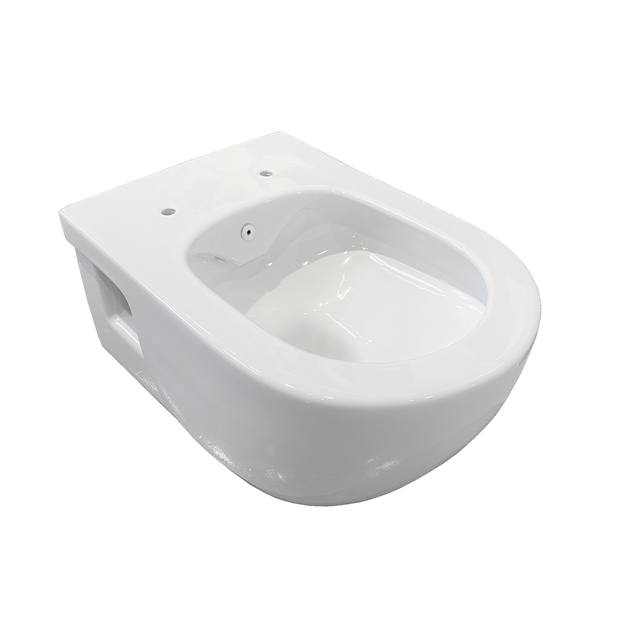 BD - Wandcloset 53 cm Hilda met bidetsproeier zonder spoelrand (Excl.zitting)