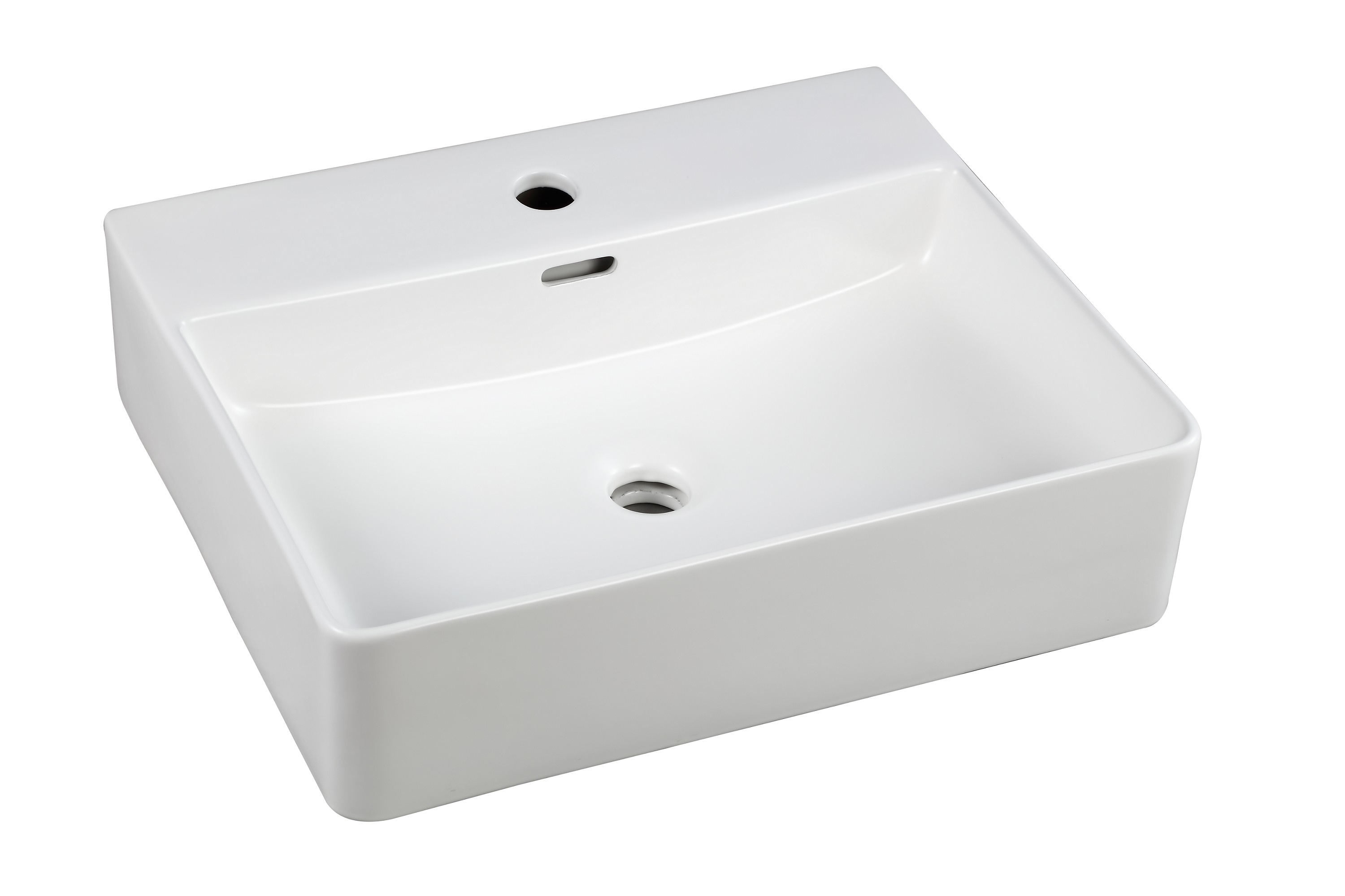 BD - Flaago wastafel 50,5x42,5x12,5cm Mat-Wit