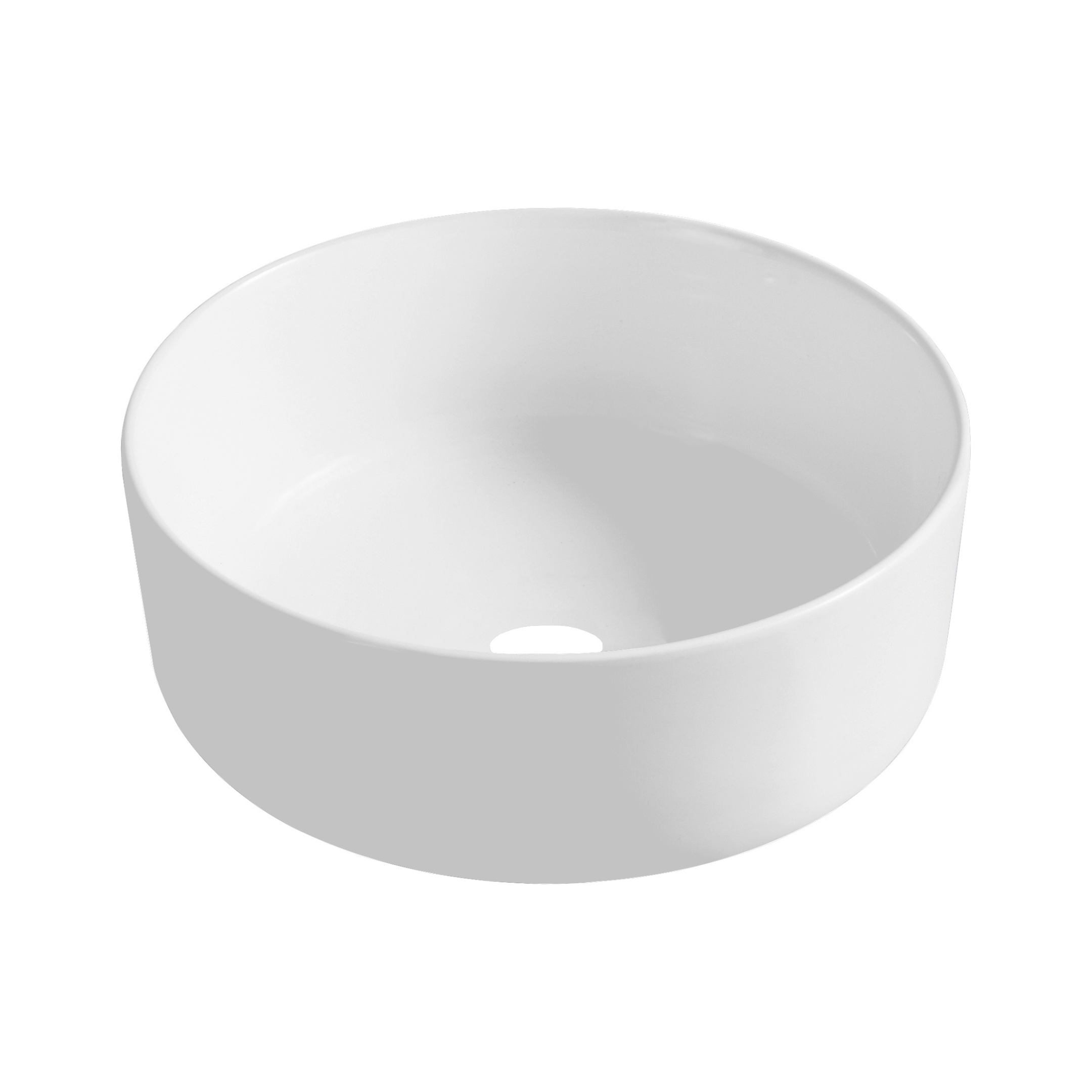 BD - Breela opbouw-waskom Diameter =40,5cm x H=15cm Mat-wit