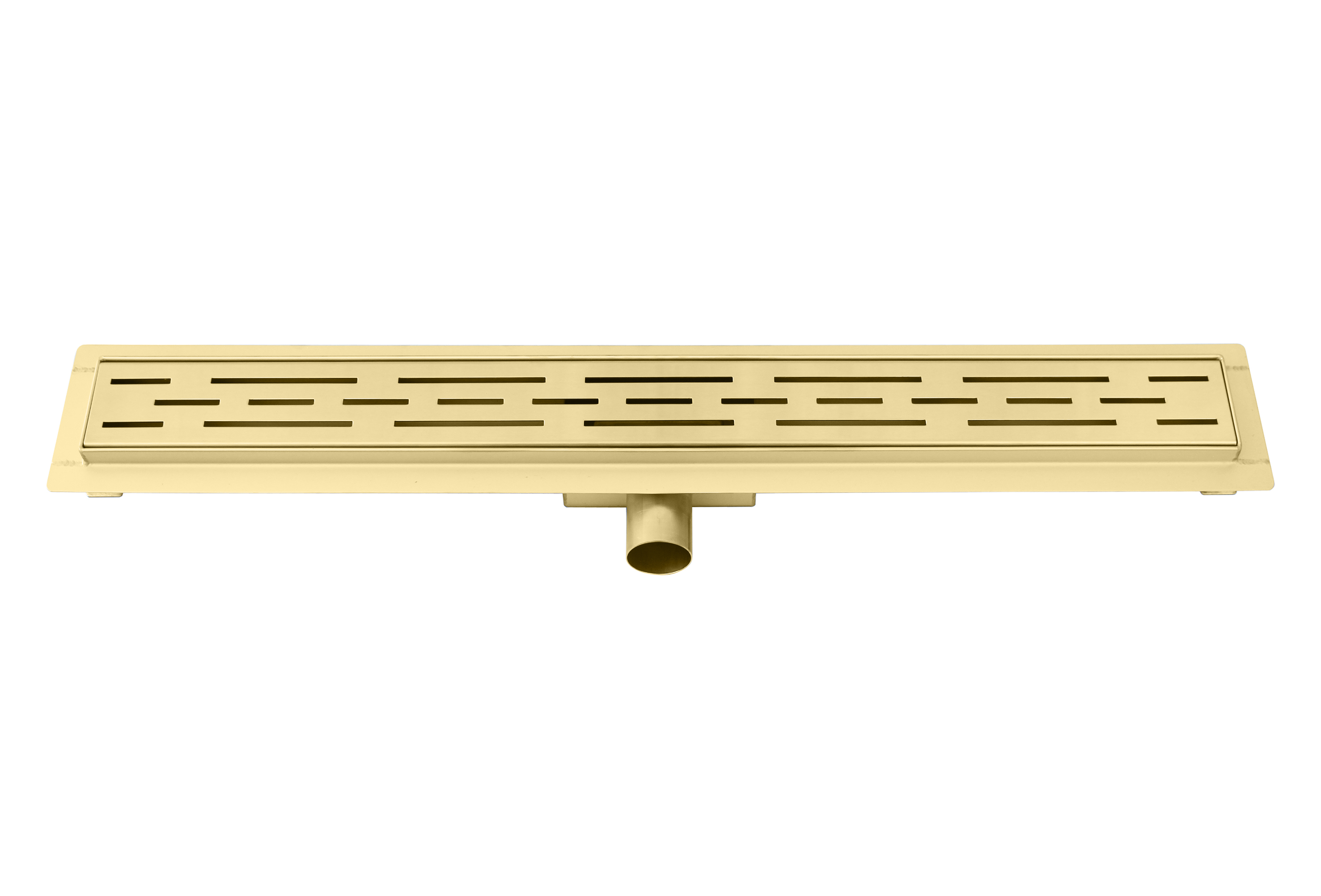 BD - Nancy douchegoot met flens 80 cm mat-goud