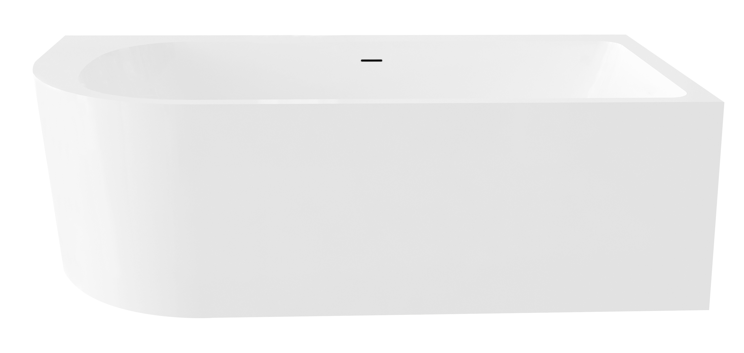 BD - Living-Rechts Half Vrijstaand Hoekbad 180x80x60cm