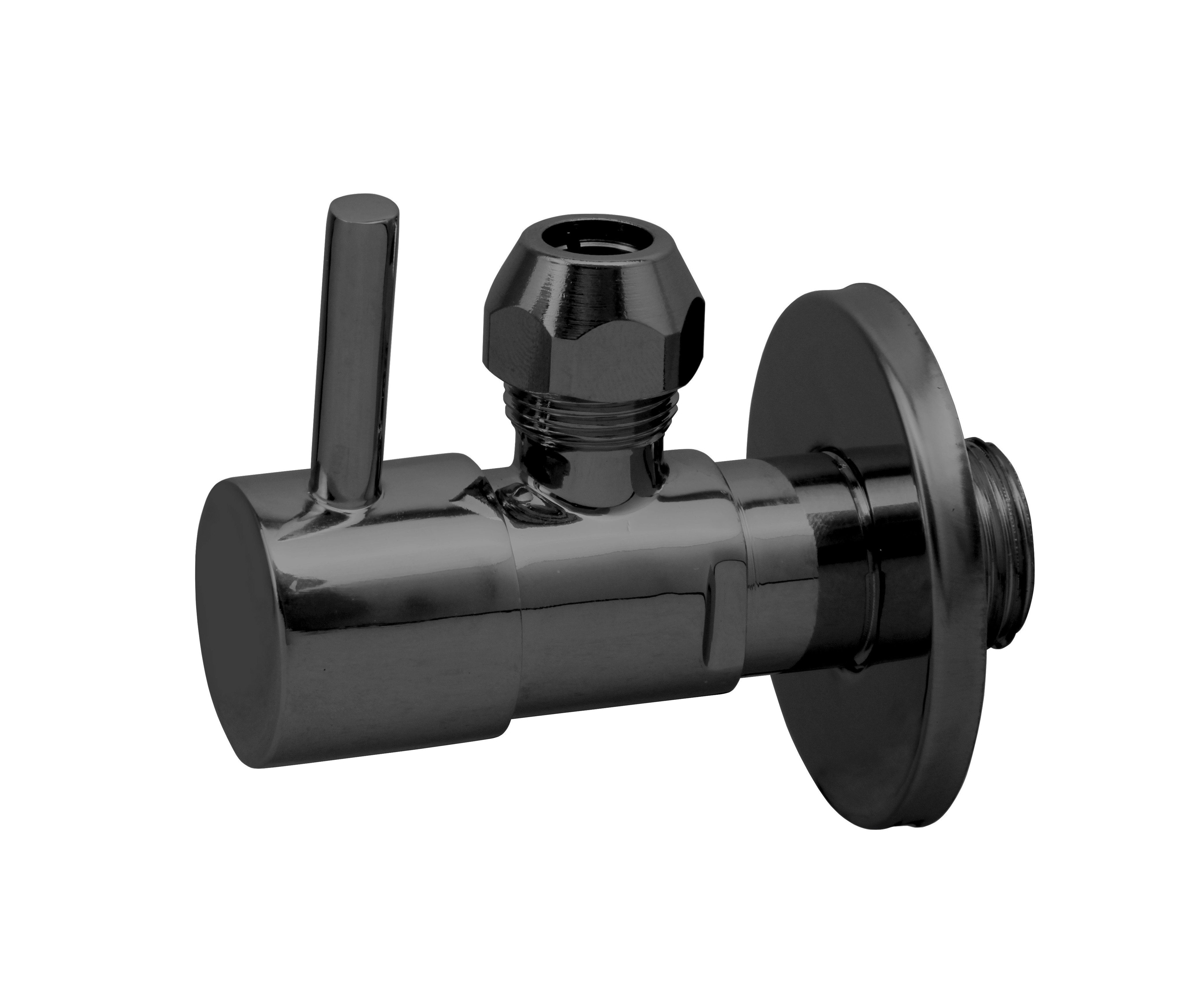 BD - Moya-Solara hoekstopkraan 1/2 x 3/8 (10 mm knel) Gunmetal