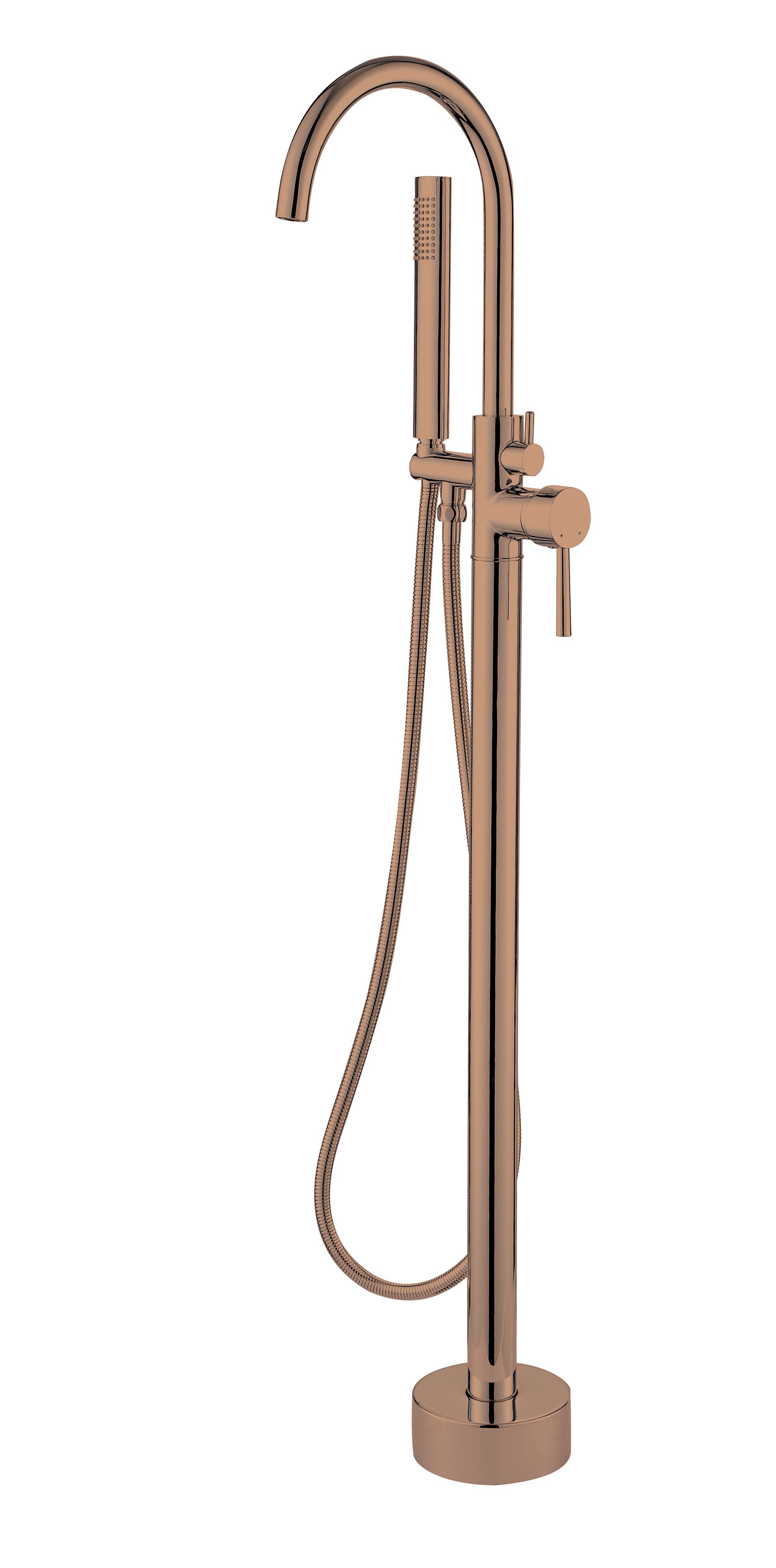 BD - Dijon vrijstaande badkraan H=119 cm Sunny Bronze