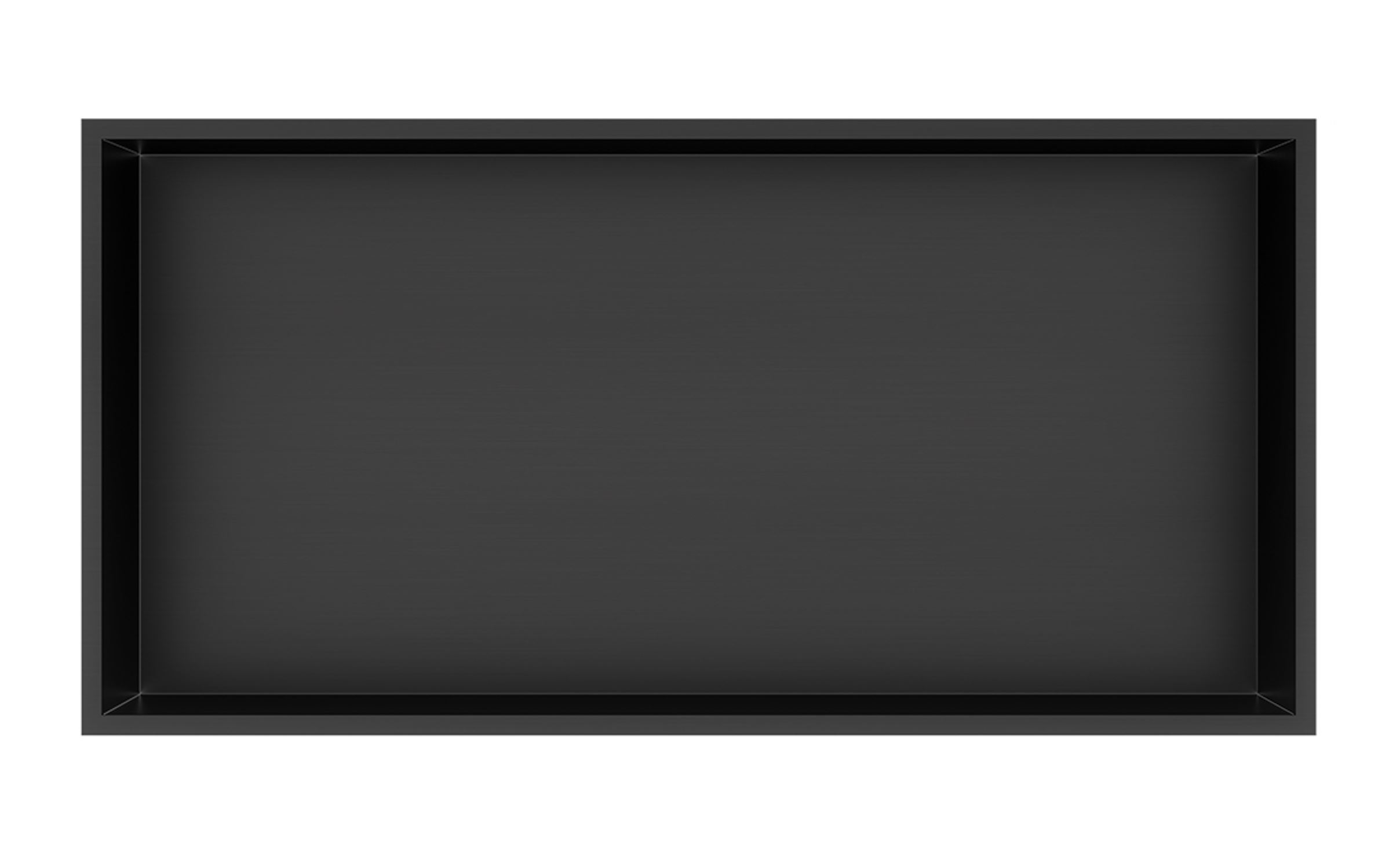 BD - Nero Lotus inbouwnis 61x30.5x7 cm Mat-zwart