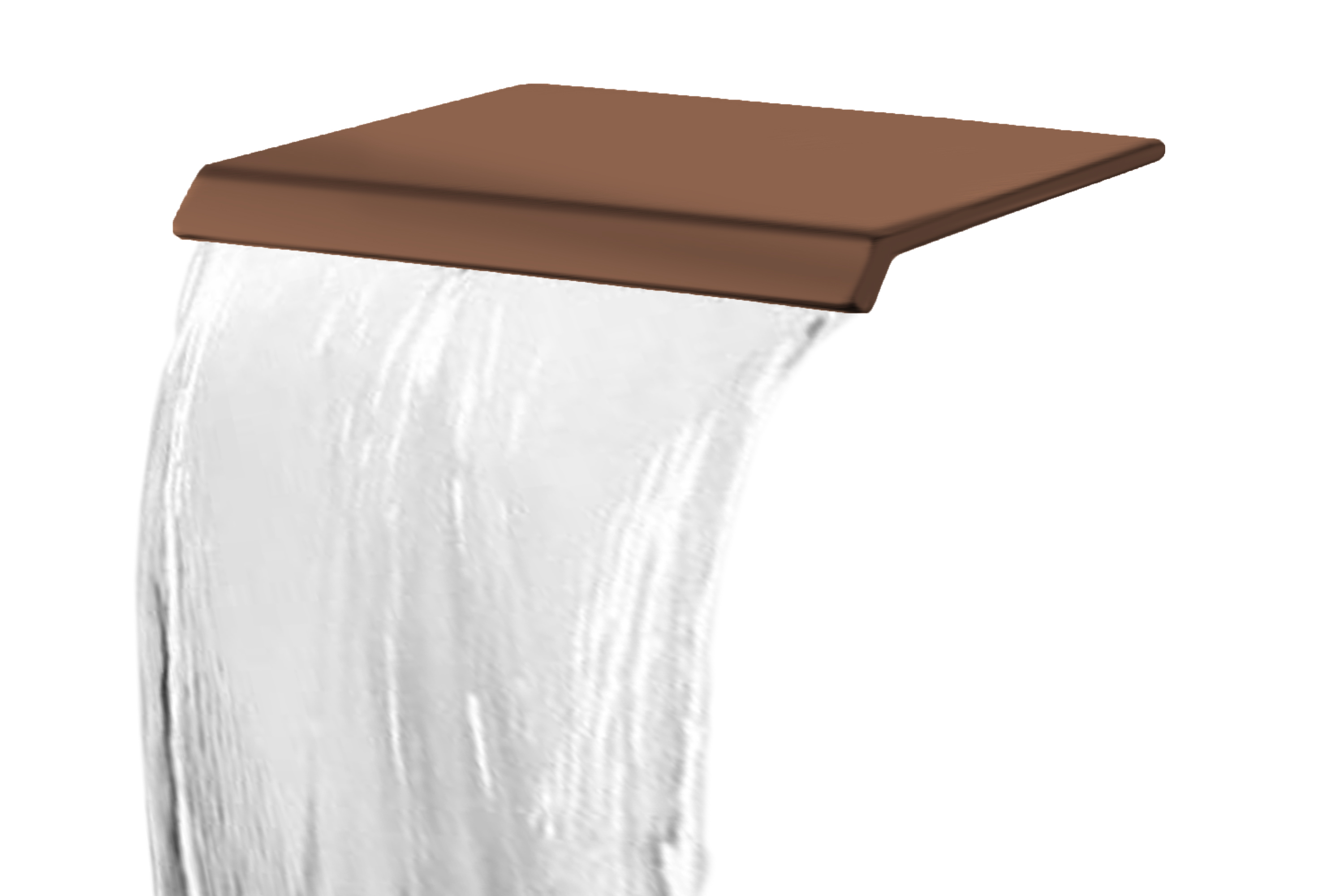 BD - Dule-Dijon waterval muuruitloop tbv.douche en bad Sunny Bronze