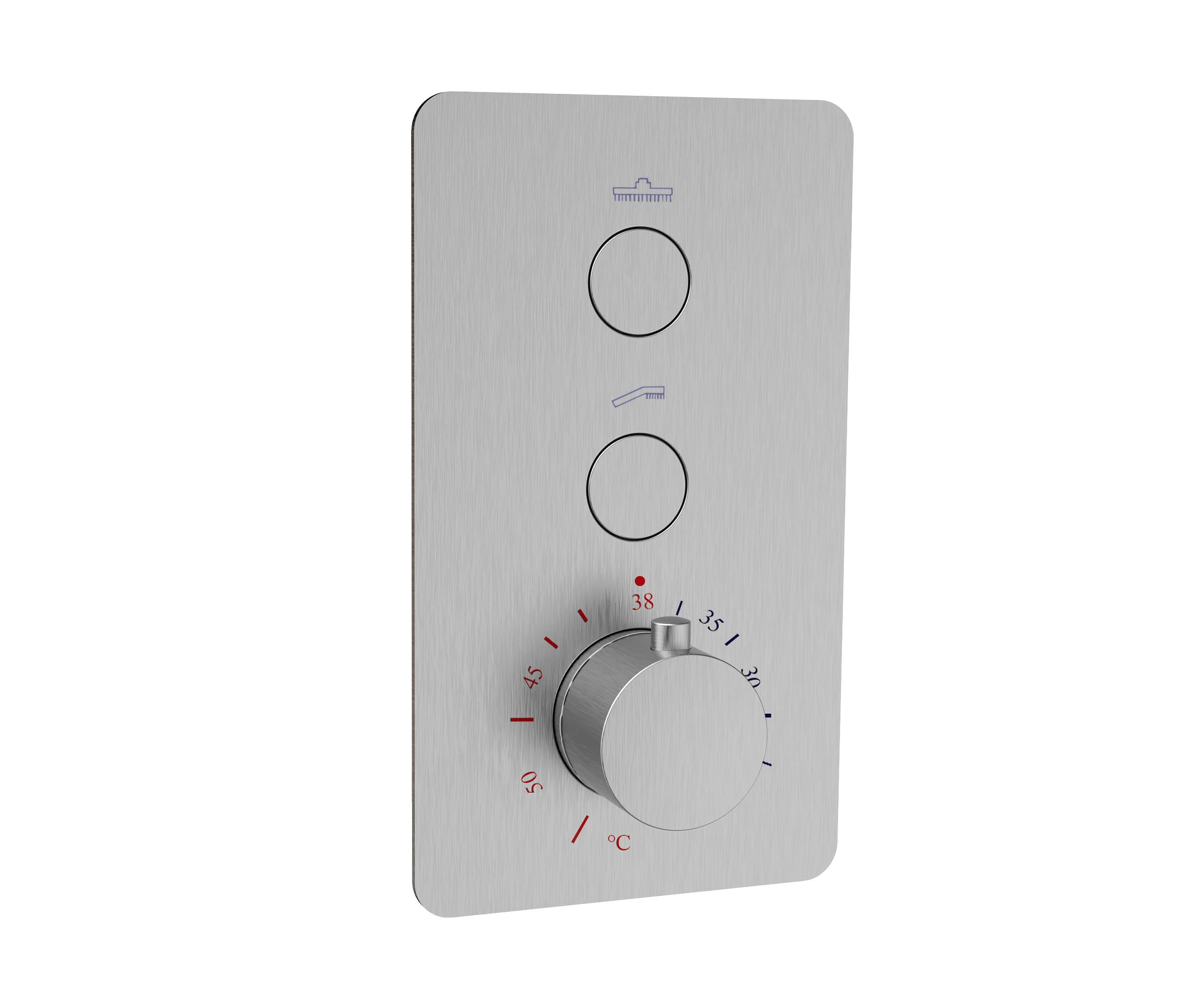 BD - frontplaat zonder temperatuurknop tbv. Clic-Ore