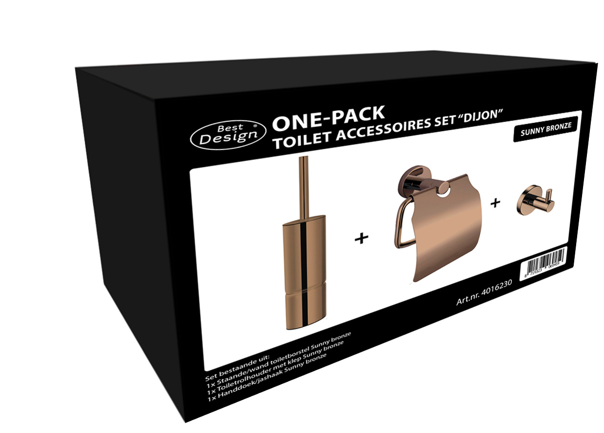 BD - One-Pack toilet accessoires set Dijon