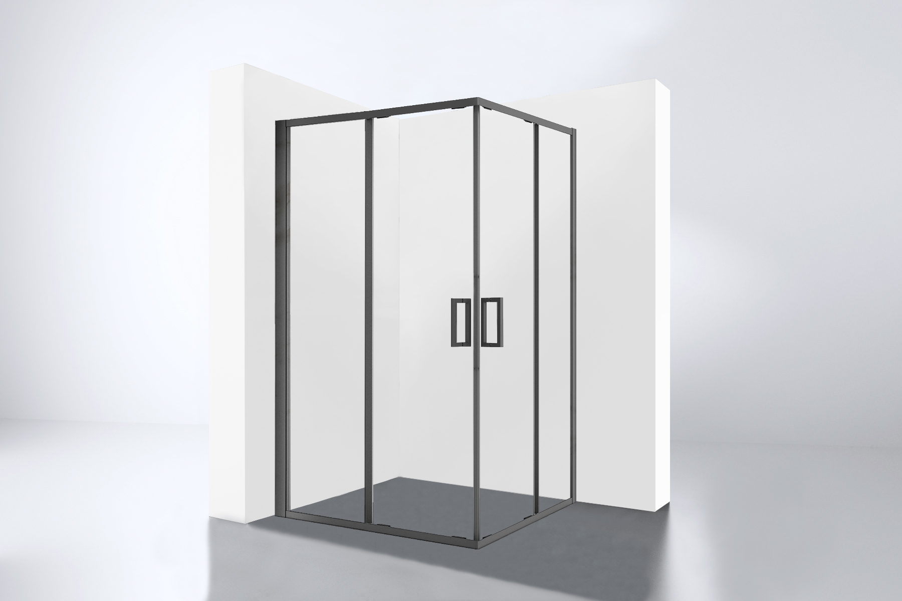 BD - Douchecabine Hulmer-Moya-1200 met twee Schuifdeuren 1200x890x2100x8mm