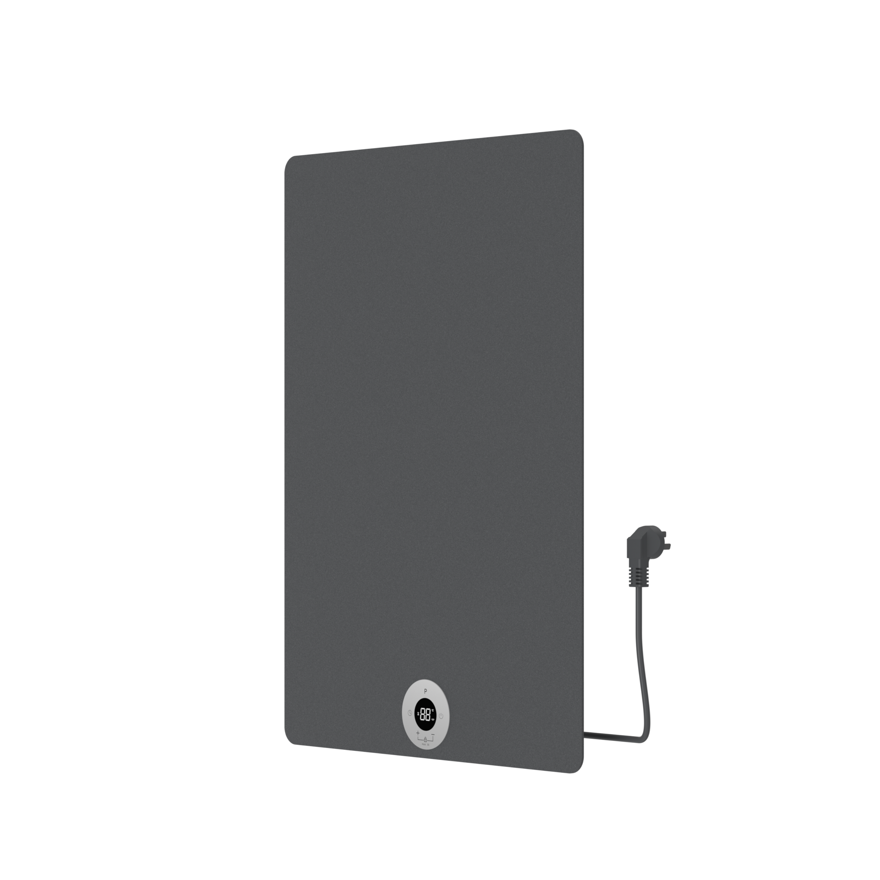 BD - Brenner-Concrete Elektrische radiator Beton-Grijs 300W 700x500mm