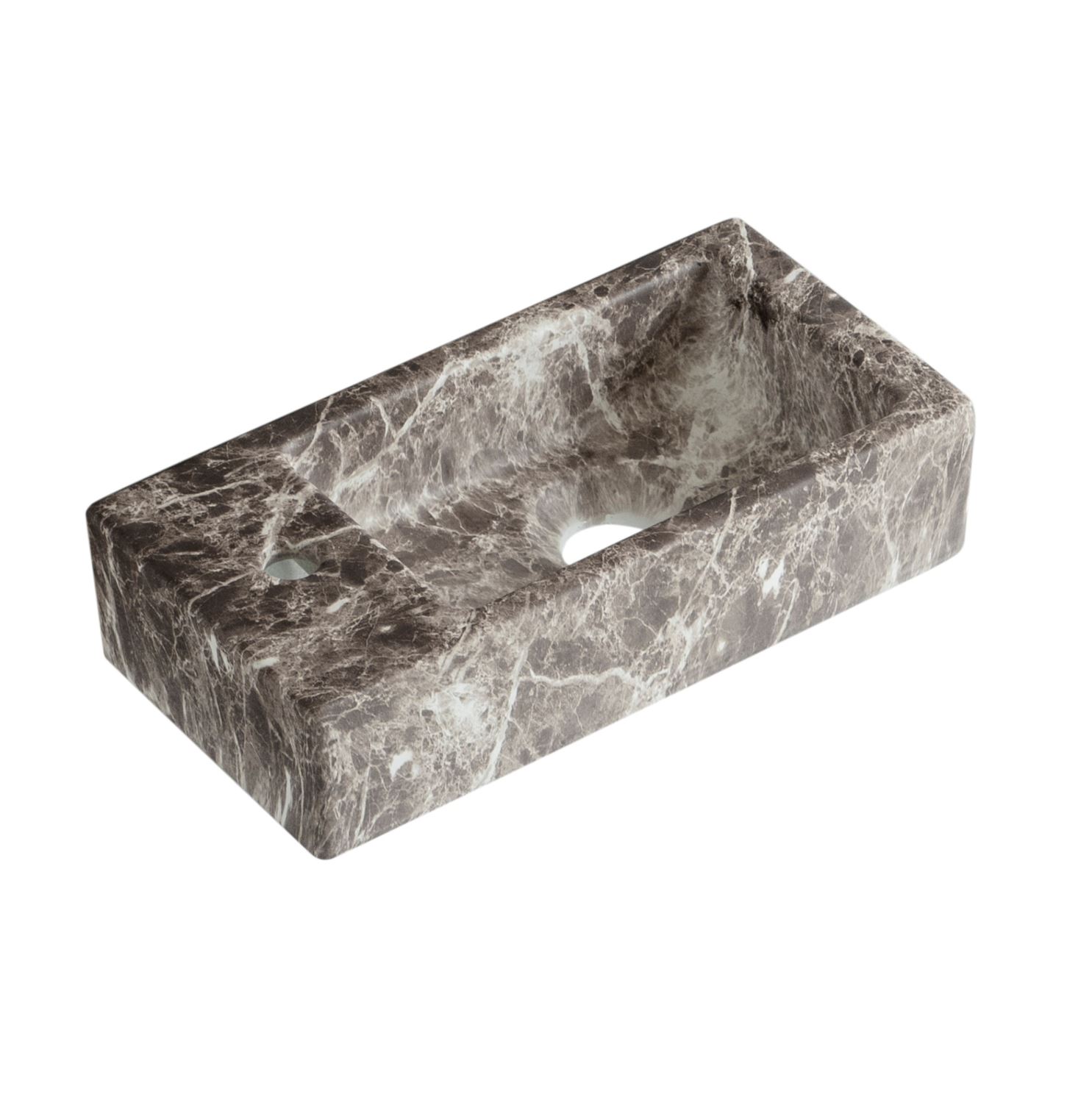 BD - Allure-Brown fontein links 36 x 18 x 9 cm