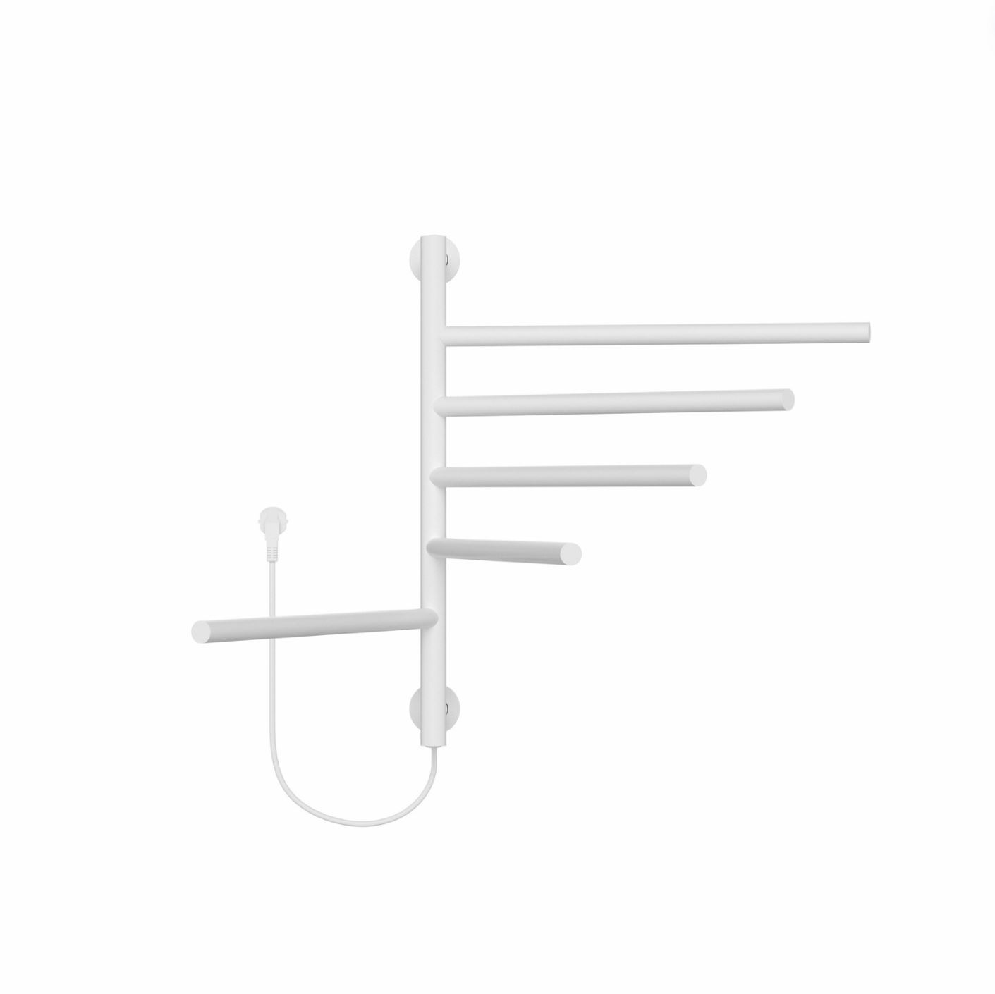 BD - Hover-White Elektrische radiator 75W 622 x 516 mm mat-wit