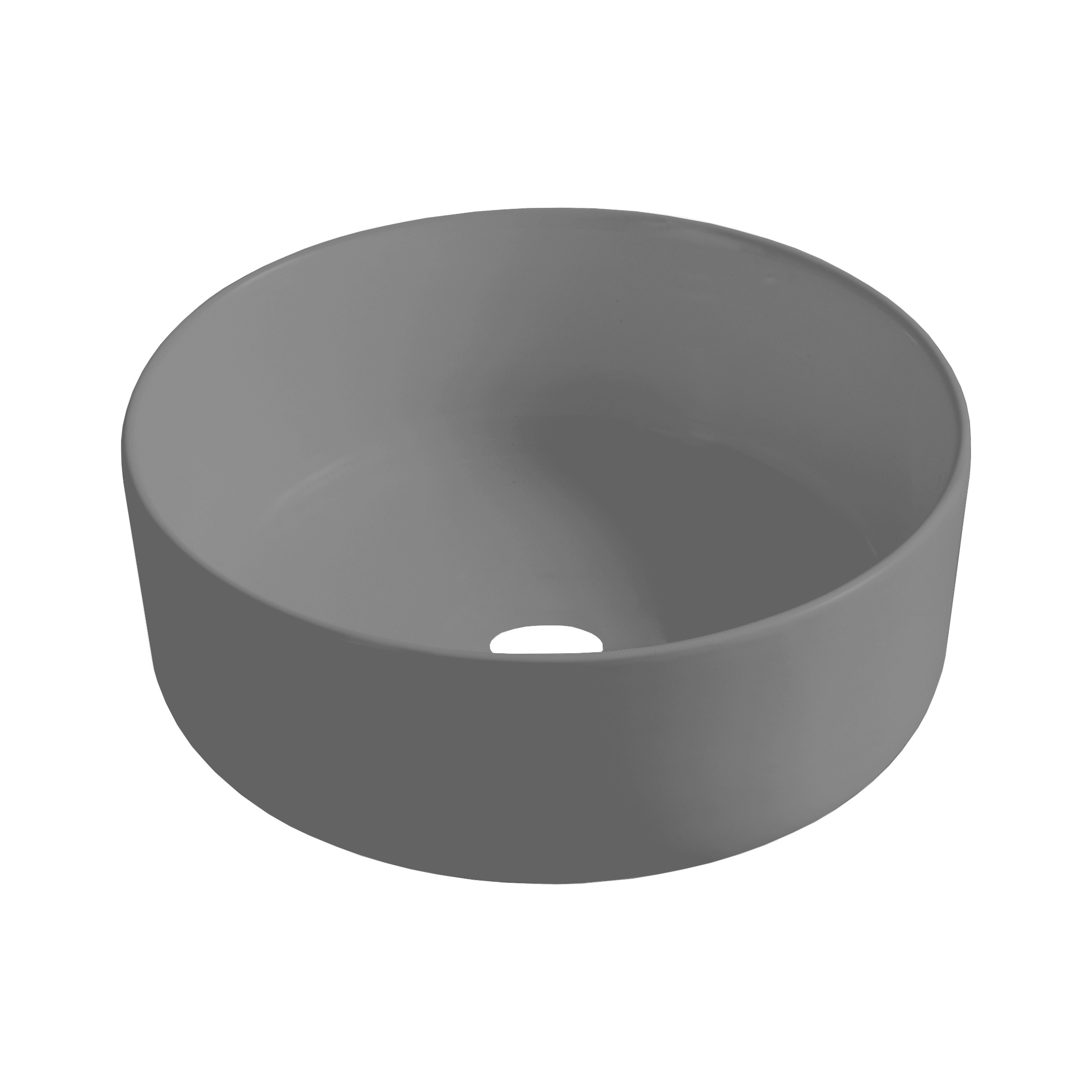 BD - Luzz opbouw-waskom Diameter =40cm x H=12cm mat-grijs