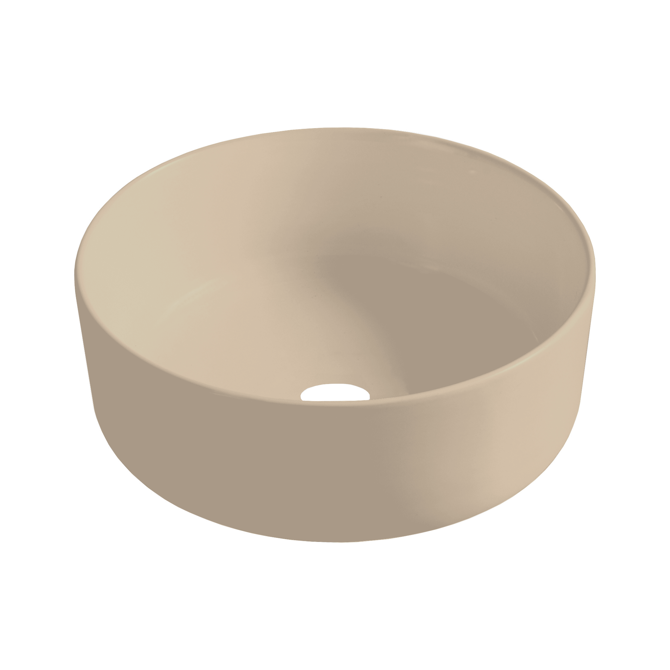 BD - Luzz opbouw-waskom Diameter =40cm x H=12cm mat-khaki