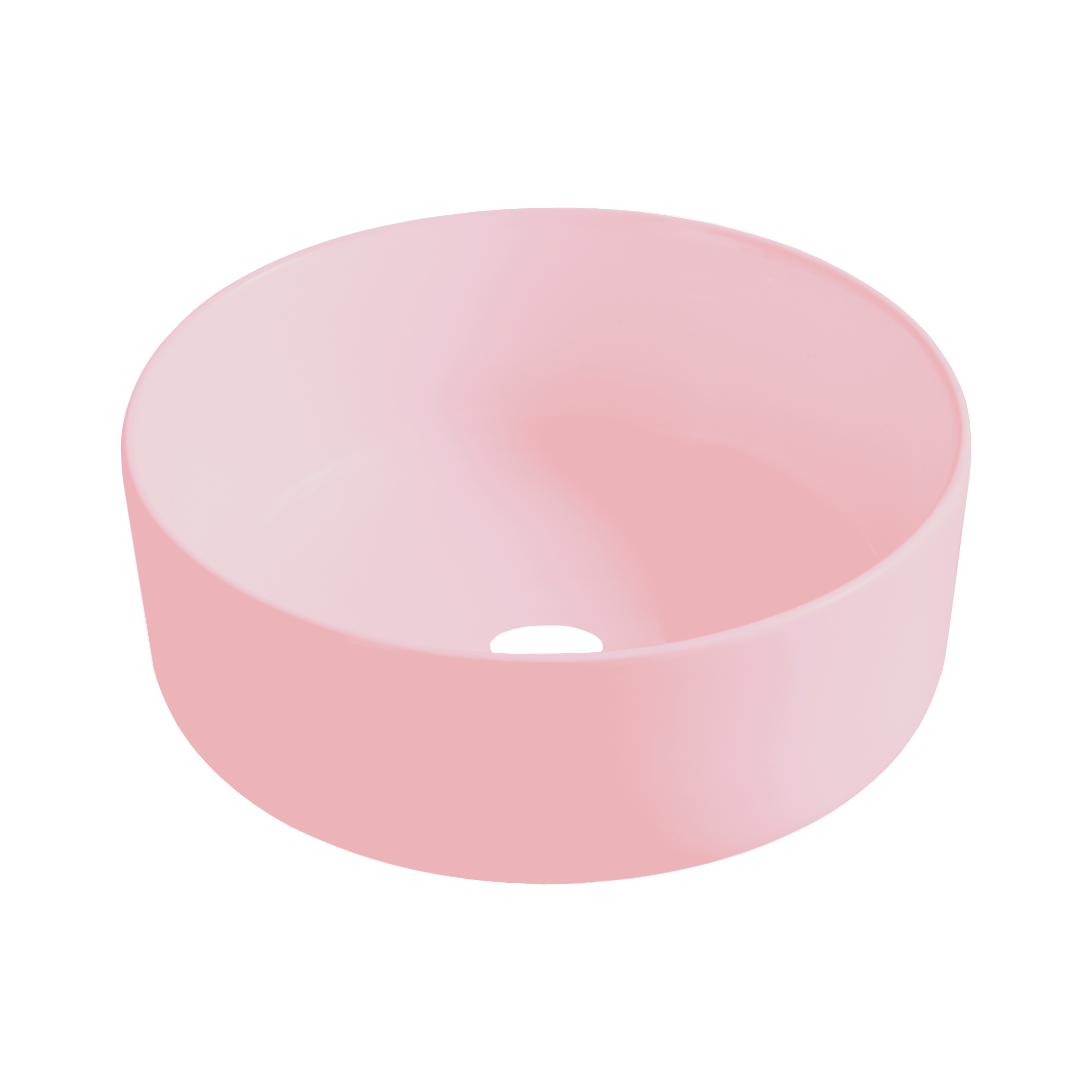 BD - Luzz opbouw-waskom Diameter =40cm x H=12cm mat-lichtroze