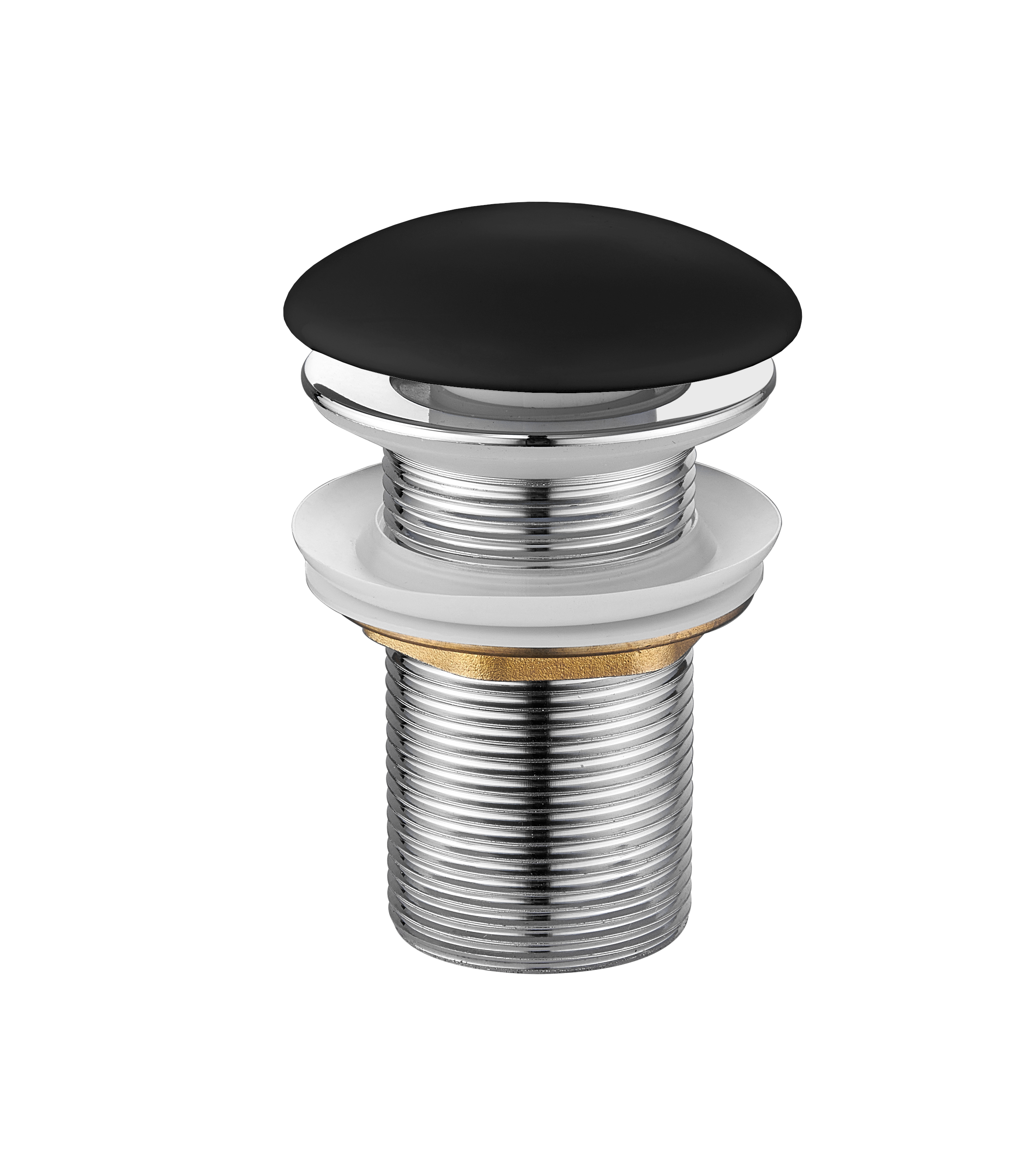 BD - Discover clic-waste keramisch mat-zwart 5/4 x 80 mm