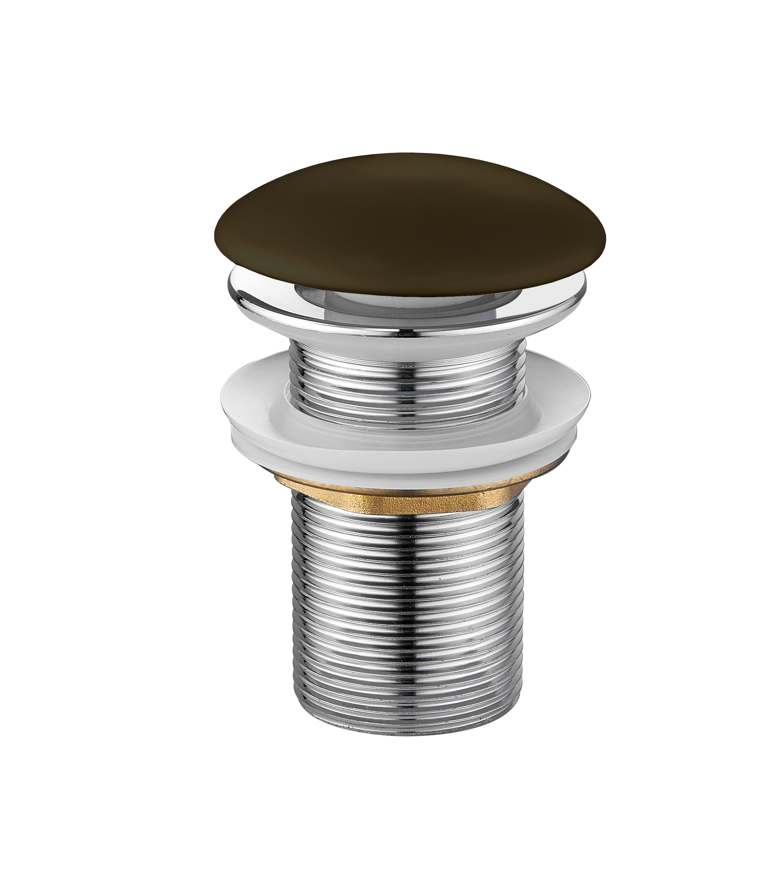 BD - Discover clic-waste keramisch mat-donkerbruin 5/4 x 80 mm