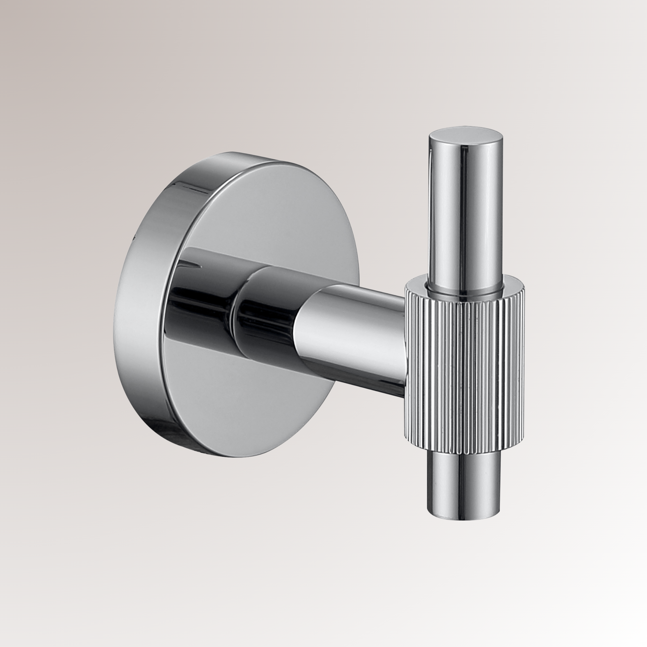 BD - High-End Chrome handdoekhaak chroom