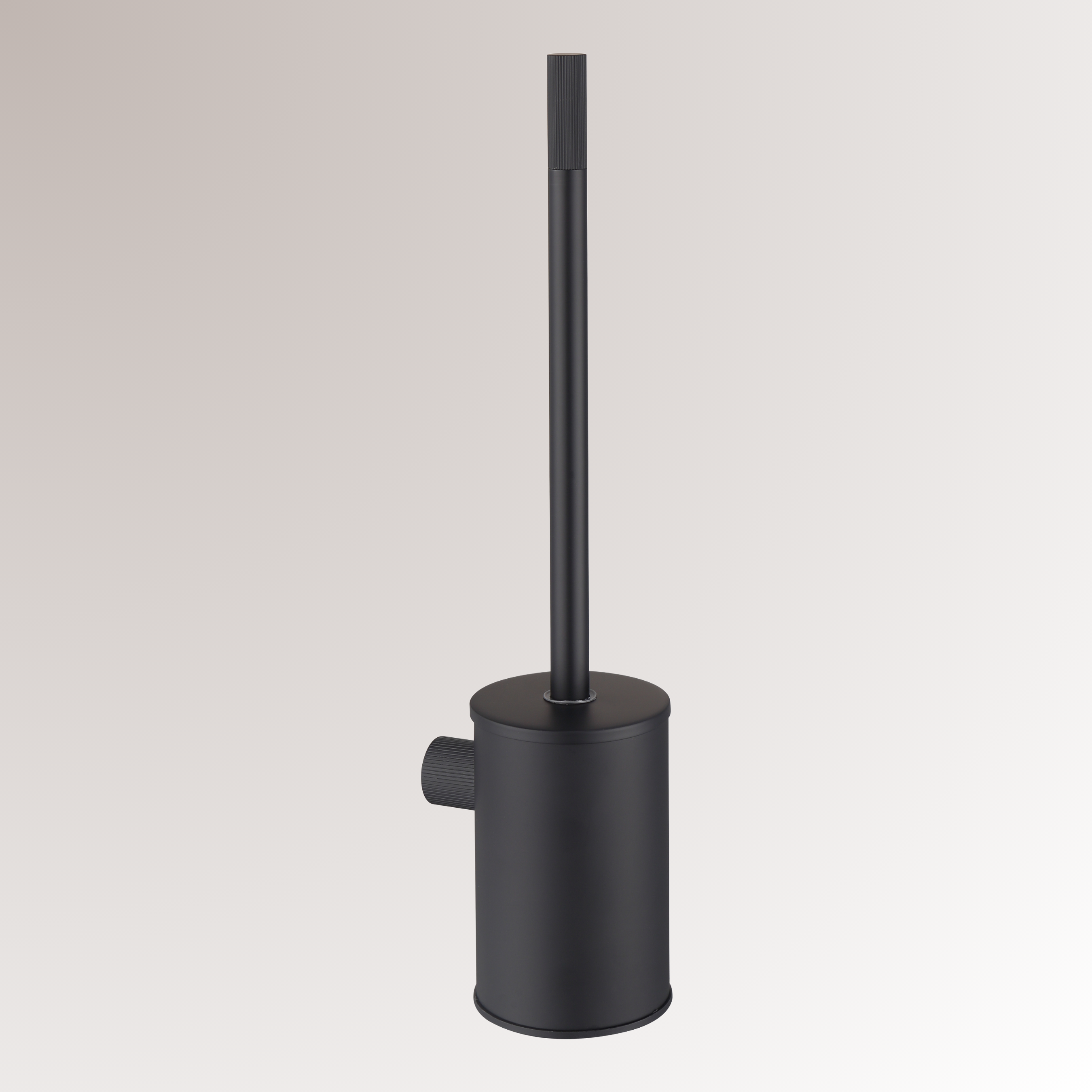 BD - High-End Nero wand toiletborstelhouder mat-zwart