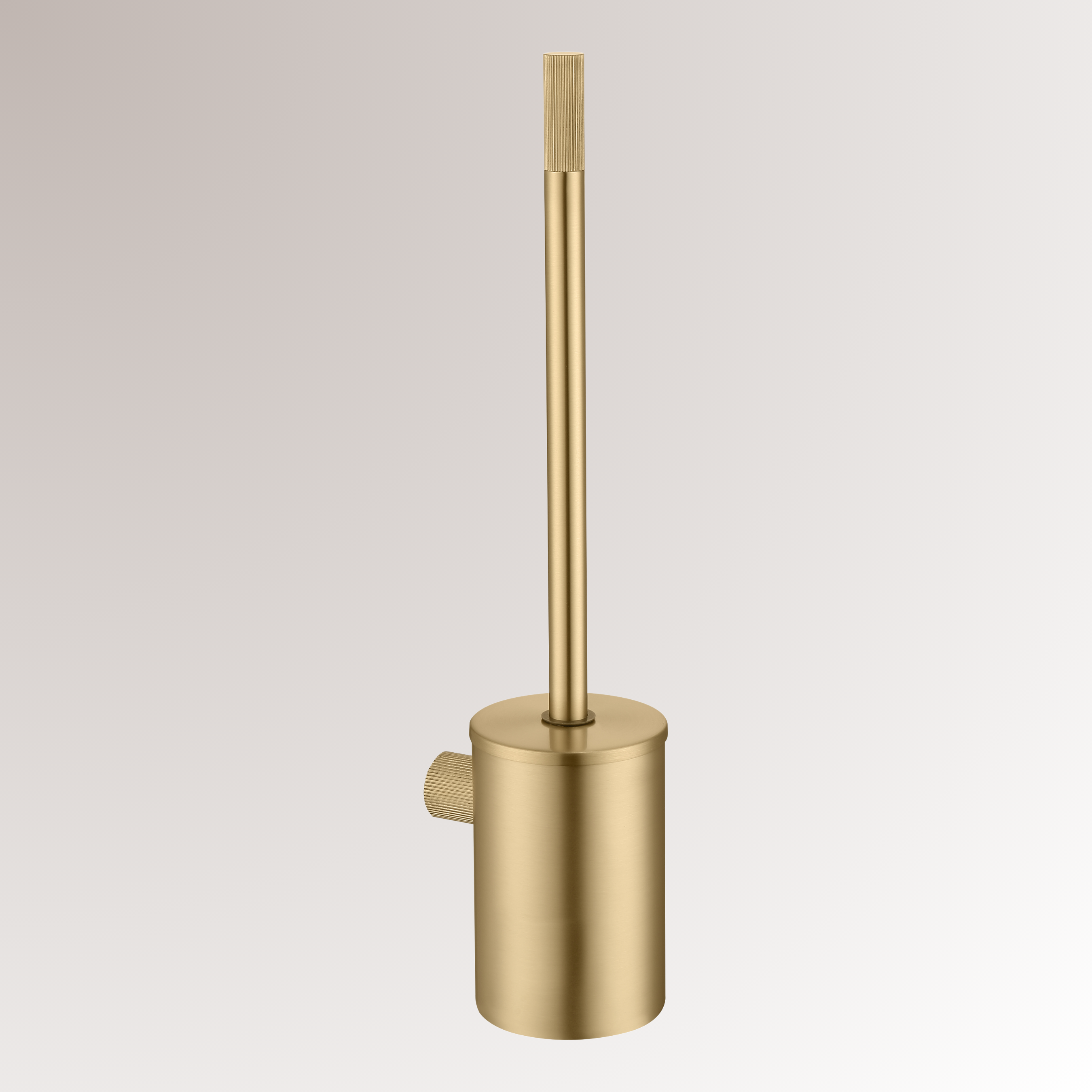 BD - High-End Nancy wand toiletborstelhouder mat-goud