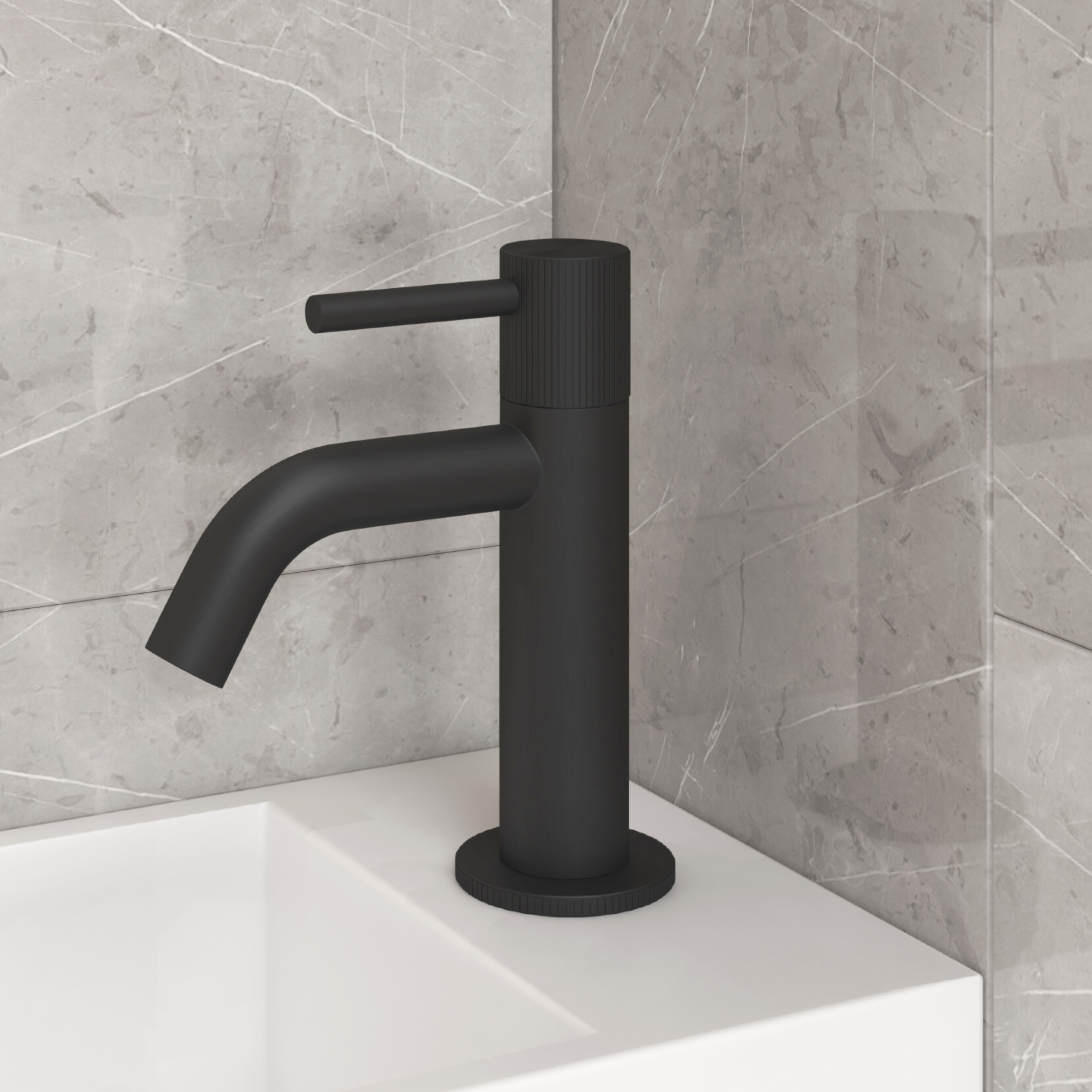 BD - High-End Nero toiletkraan mat-zwart