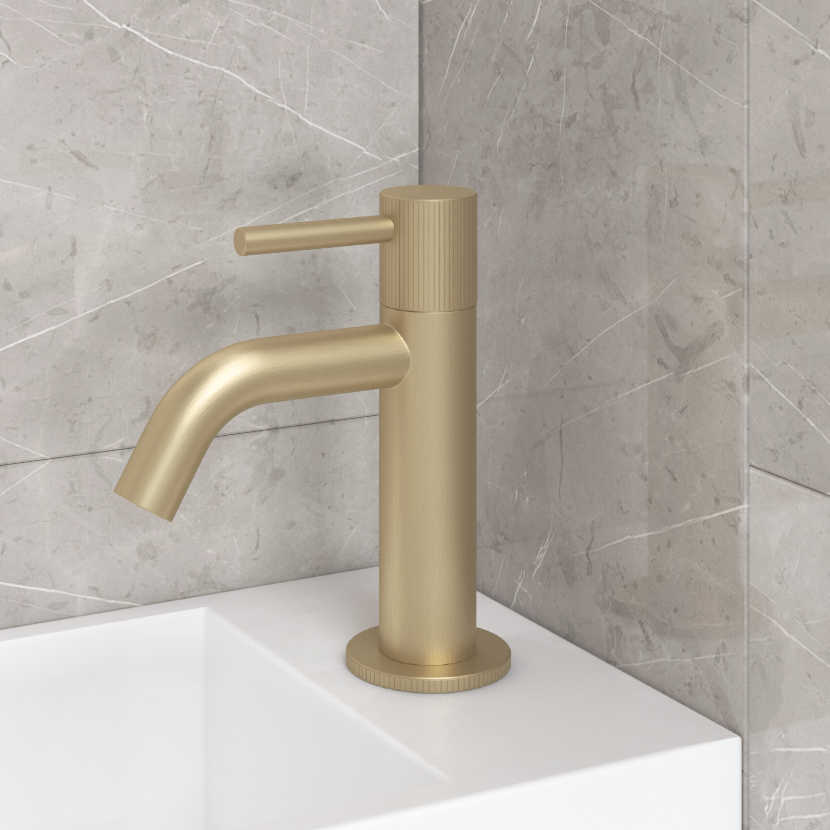 BD - High-End Nancy toiletkraan mat-goud