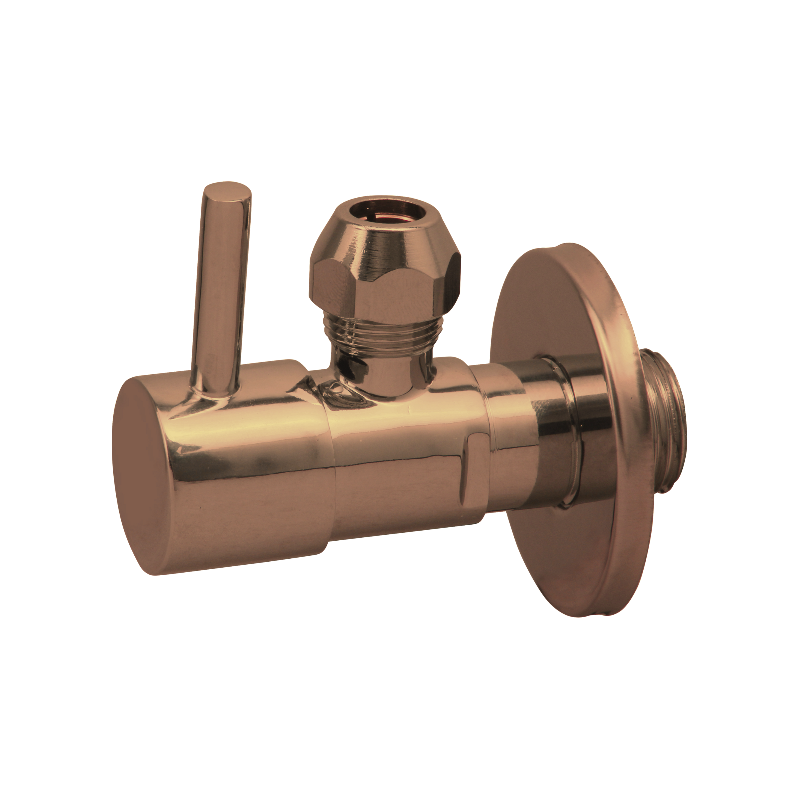 BD - Dijon-Solara hoekstopkraan 1/2 x 3/8 (10 mm knel) Sunny Bronze