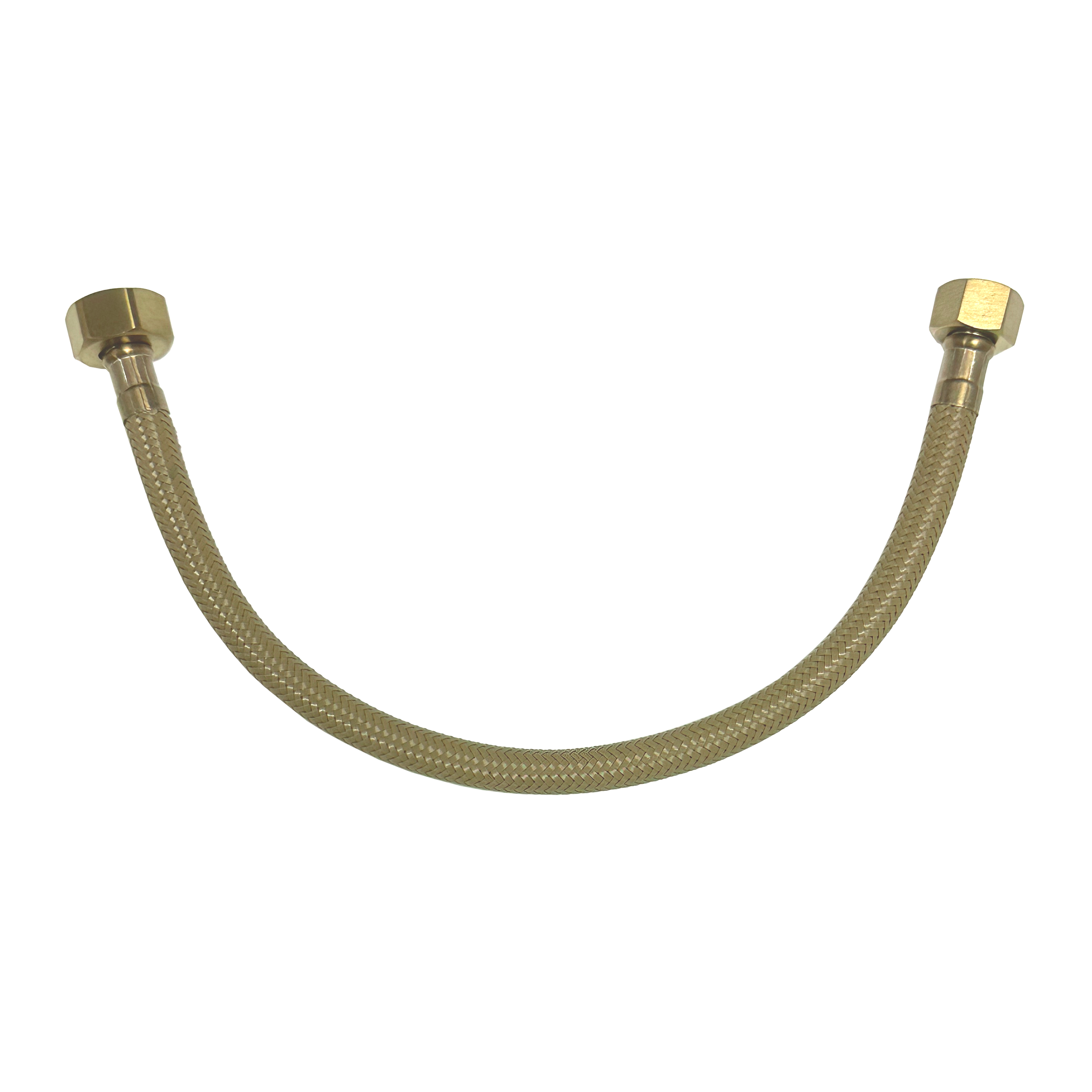 BD - Nancy Flexibele aansluitslang 35 cm 1/2 x 3/8 Mat-goud