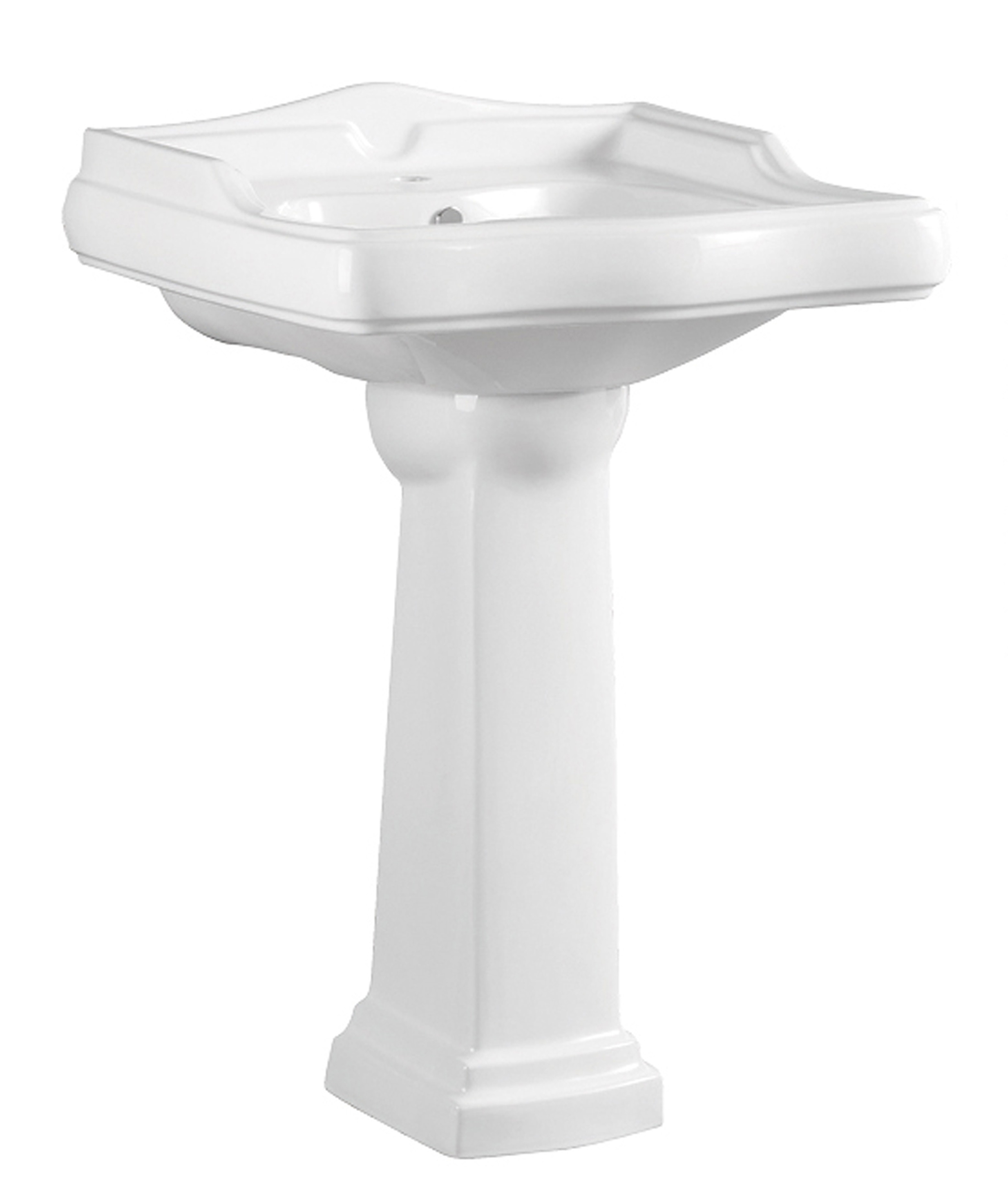 BD - Liberty London wastafel + zuil 61x52x89cm