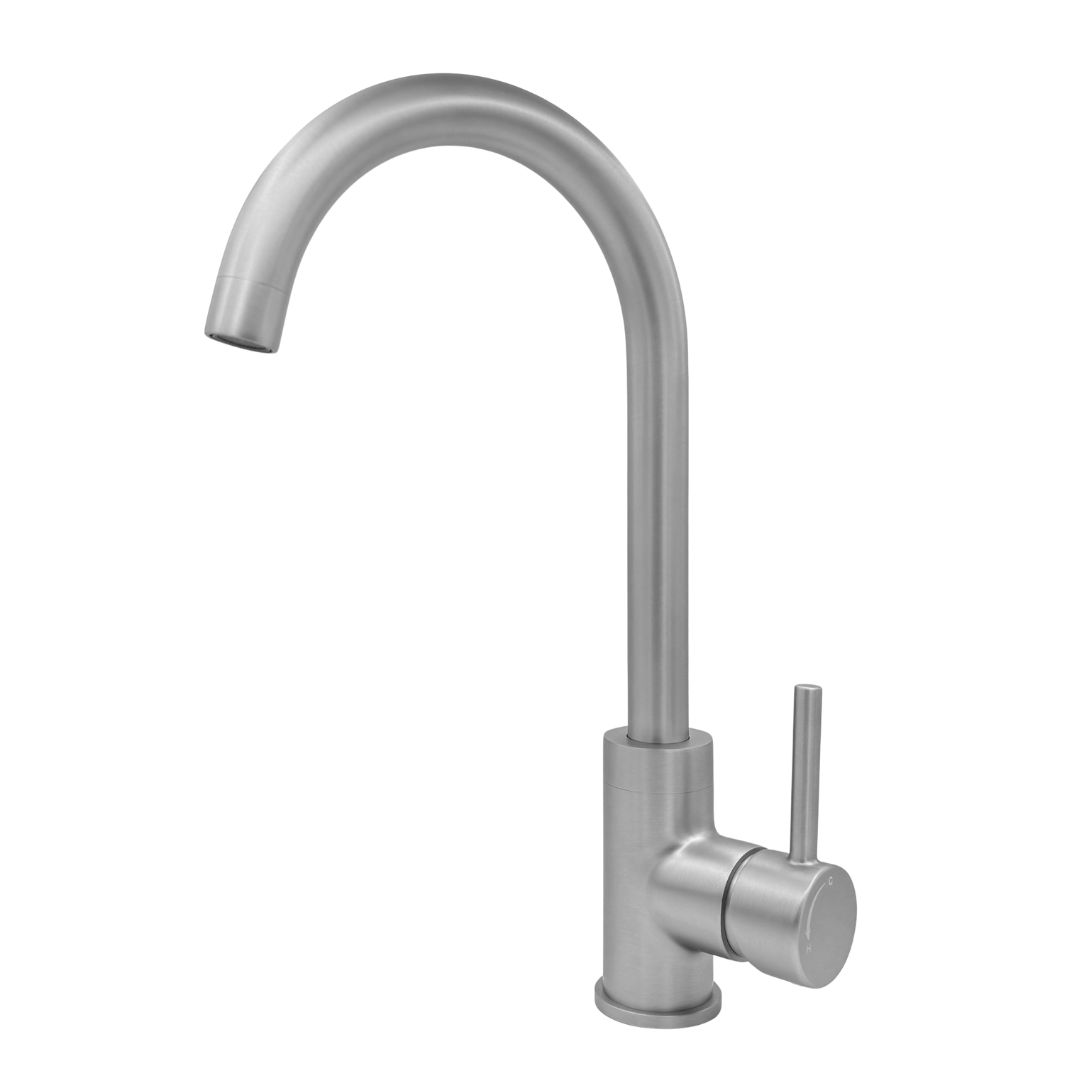 BD - Ore-Son keukenmengkraan met drb.uitloop & cold start functie H=35 cm RVS-304