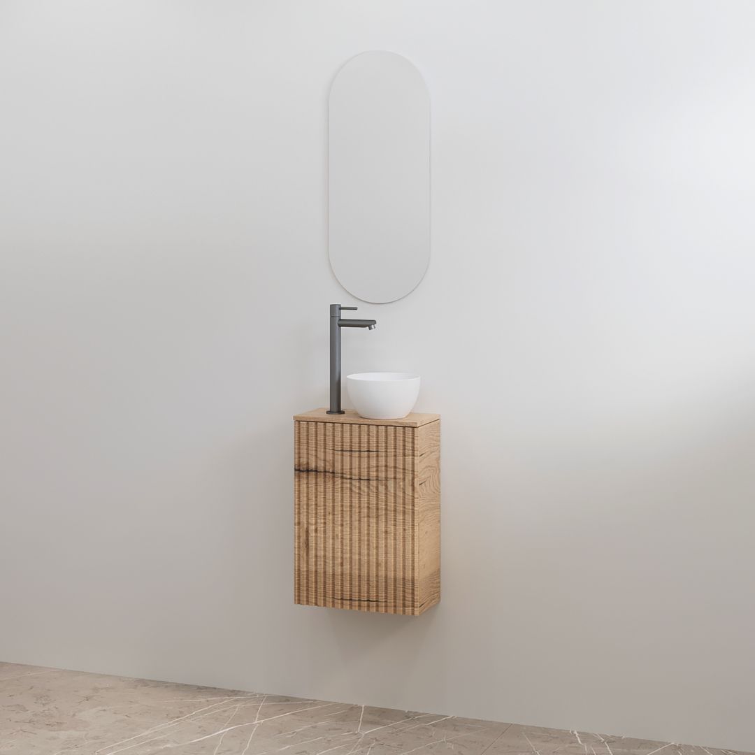 BD - toiletmeubelset Mali Halifax onderkast + Halifax meubelblad